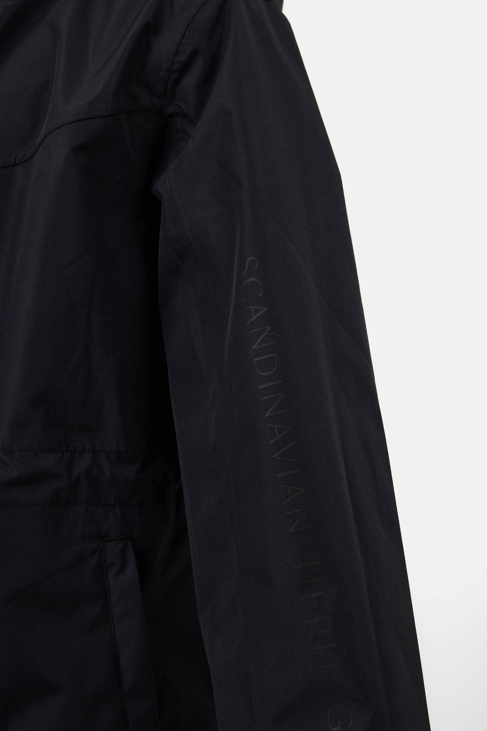 Horze Young Rider Fiora giacca impermeabile con cappuccio ripiegabile