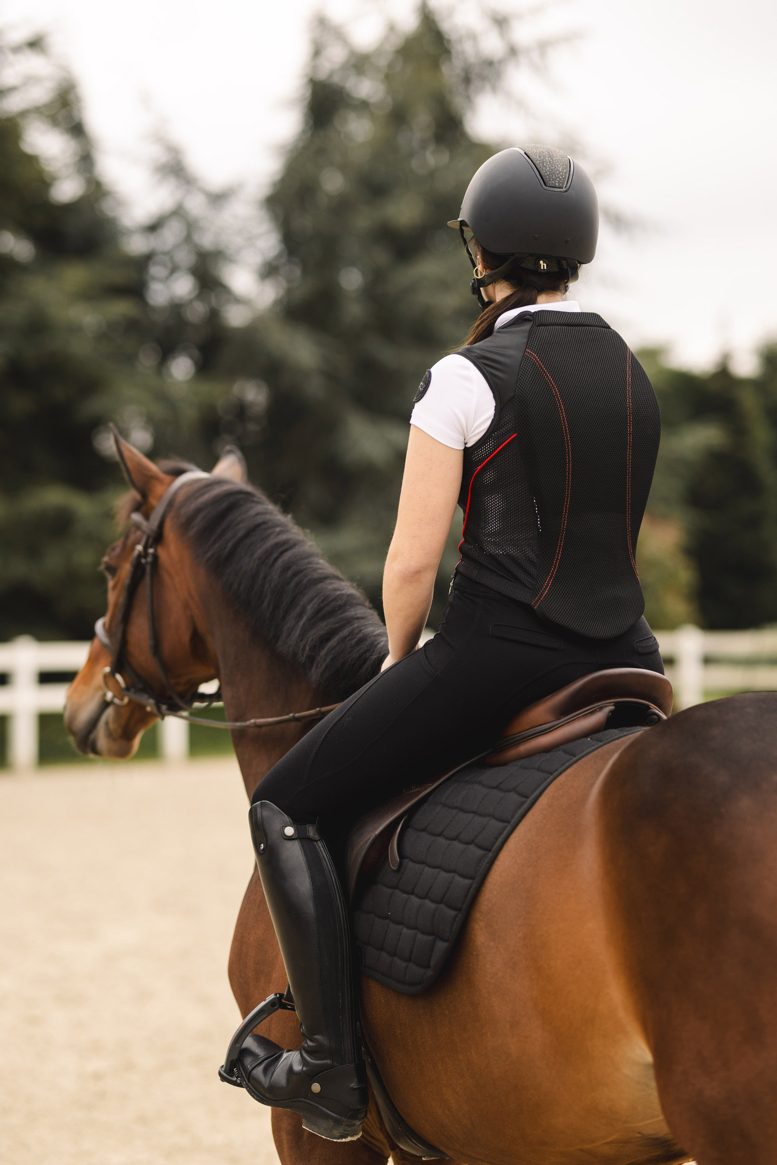 Horze LUNA Protettore per la schiena 