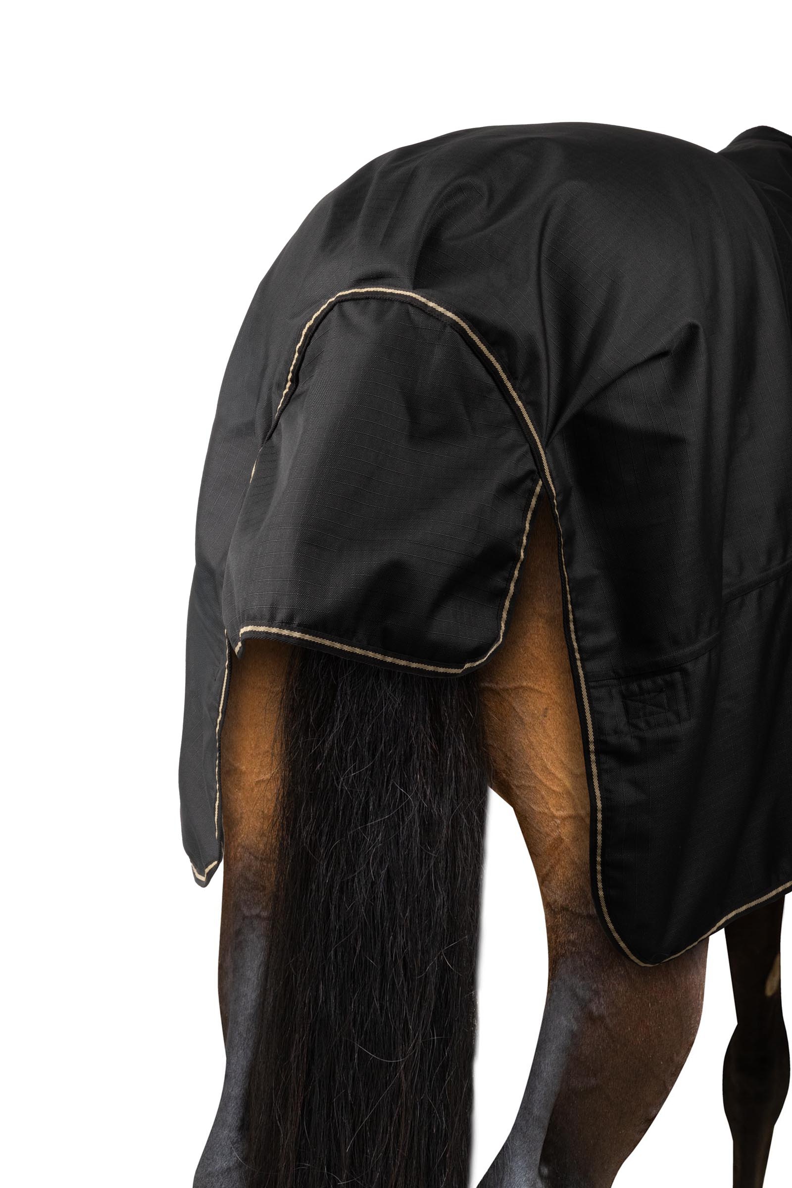Horze 1200D coperta da paddock con colletto staccabile, 200 g