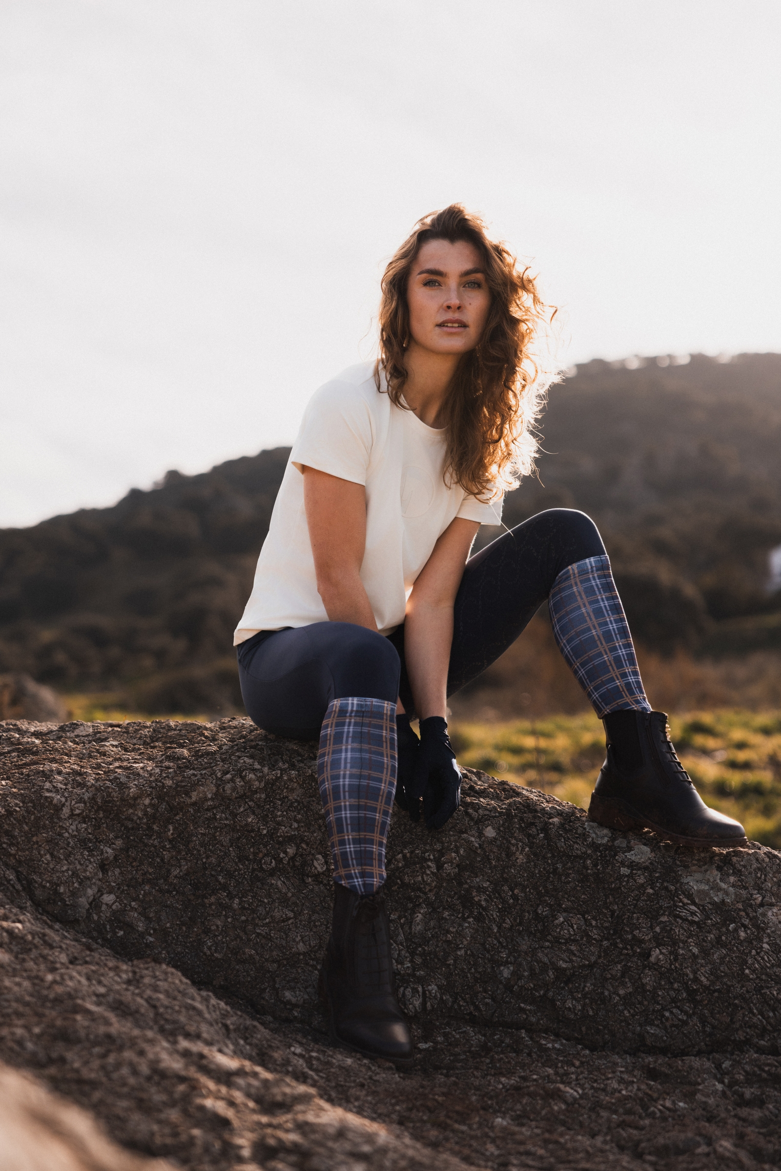 Horze Ivy calze da equitazione