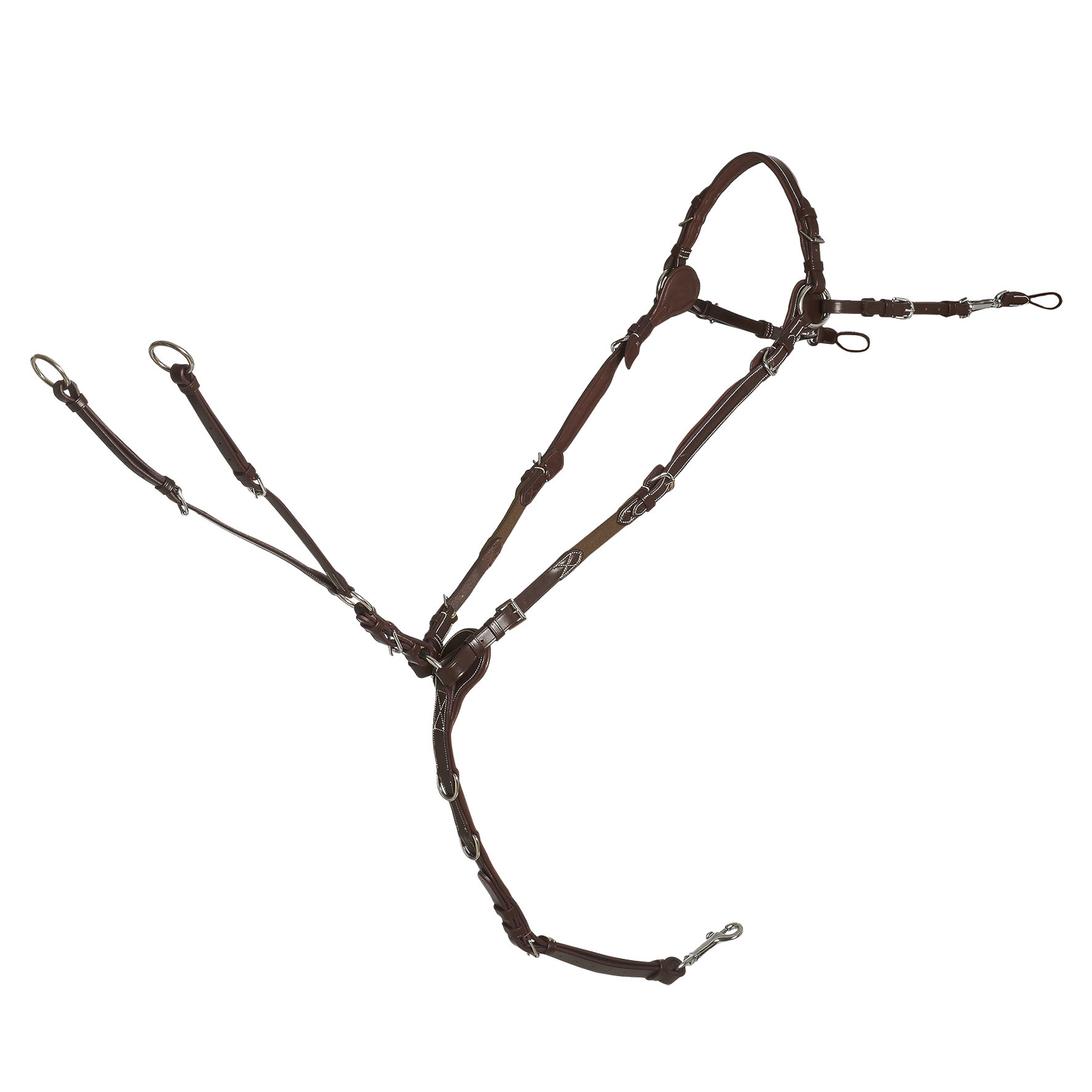 royal oak/cream/silver Schockemöhle Sports Sevilla Select Pettorale