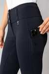 Horze Leonie pantaloni da equitazione donna con full seat in silicone UPF 40+