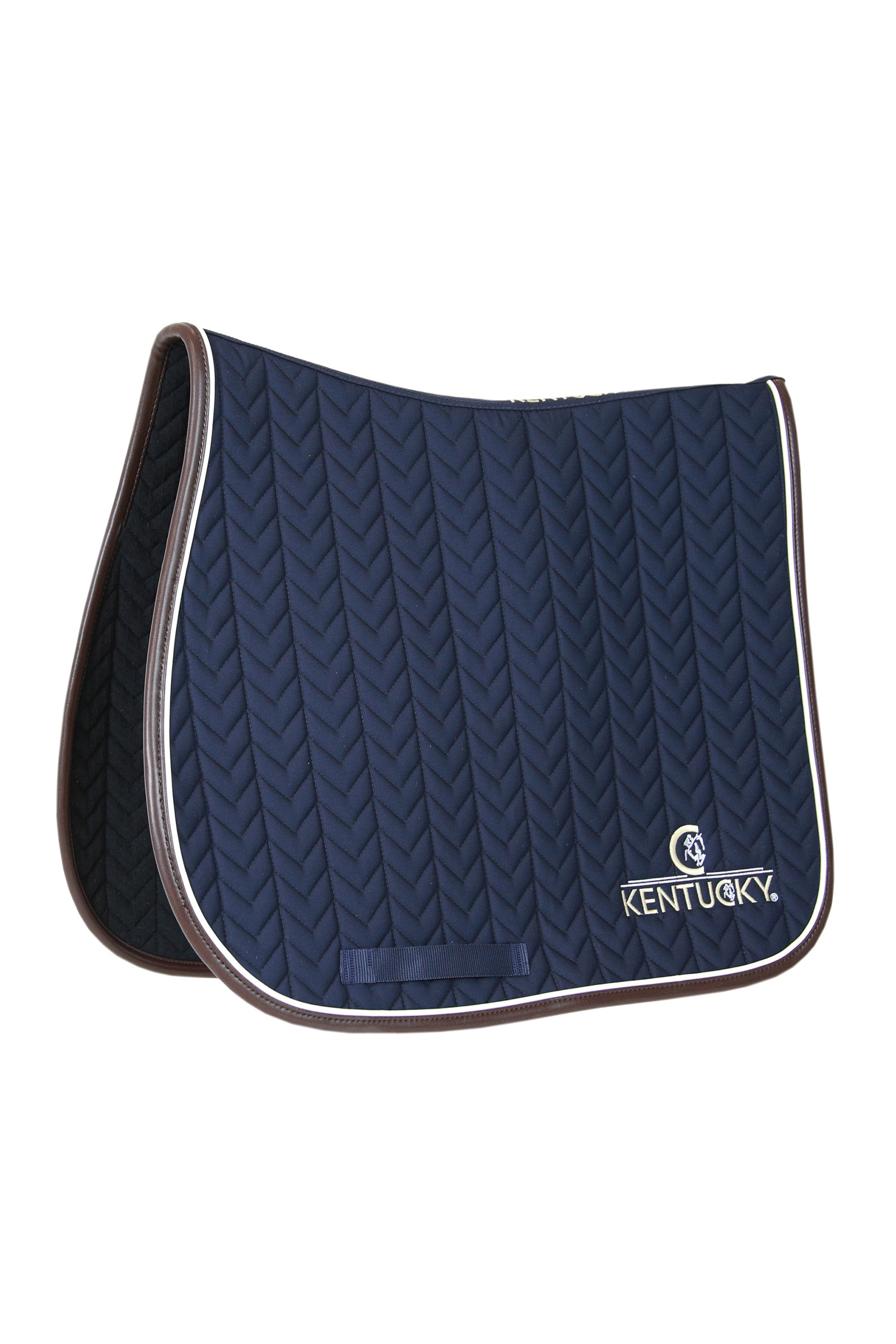 DB/AB Kentucky Horsewear Sottosella in pelle Fishbone Jumping