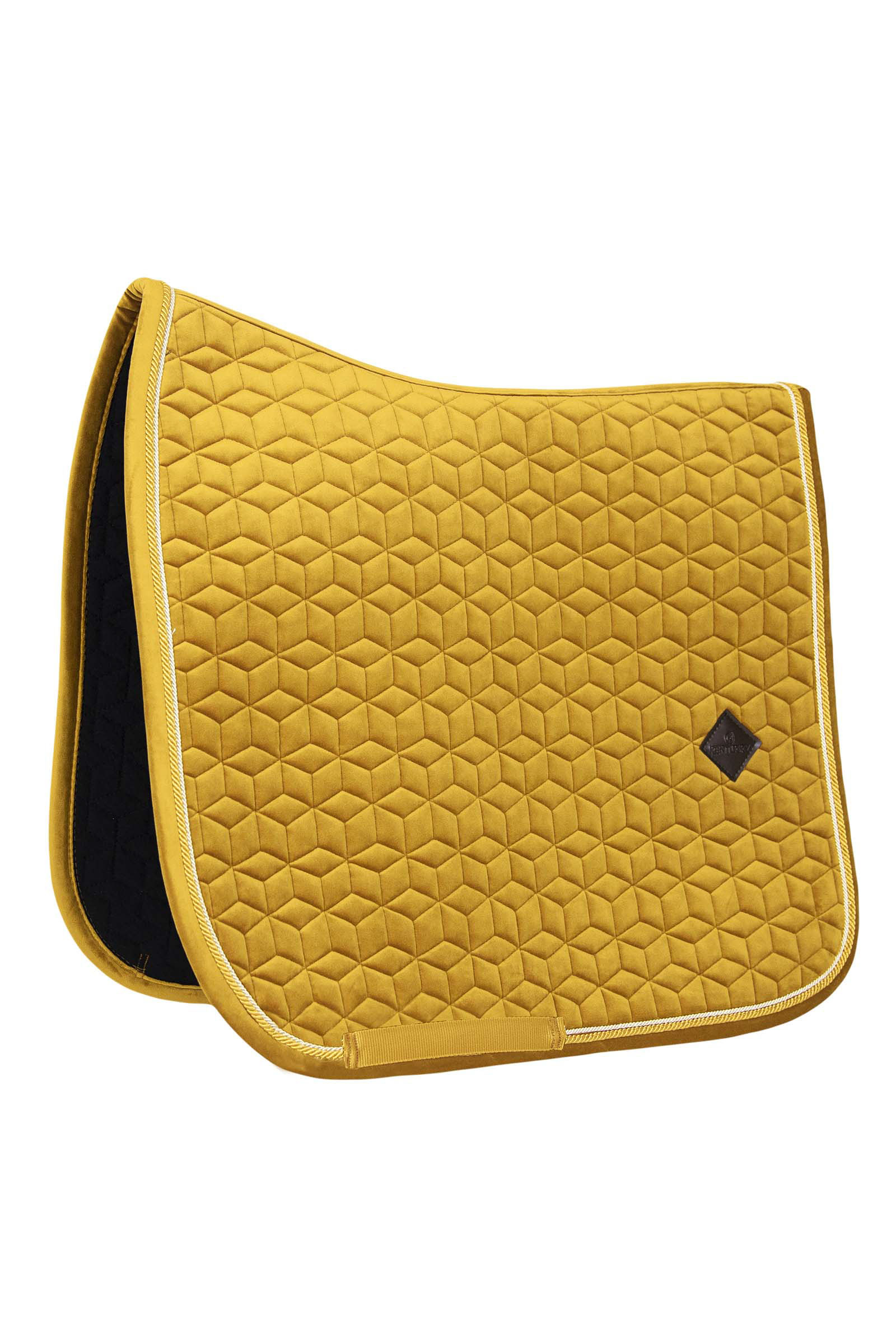 Maize Yellow Kentucky Horsewear Velvet Sottosella dressage