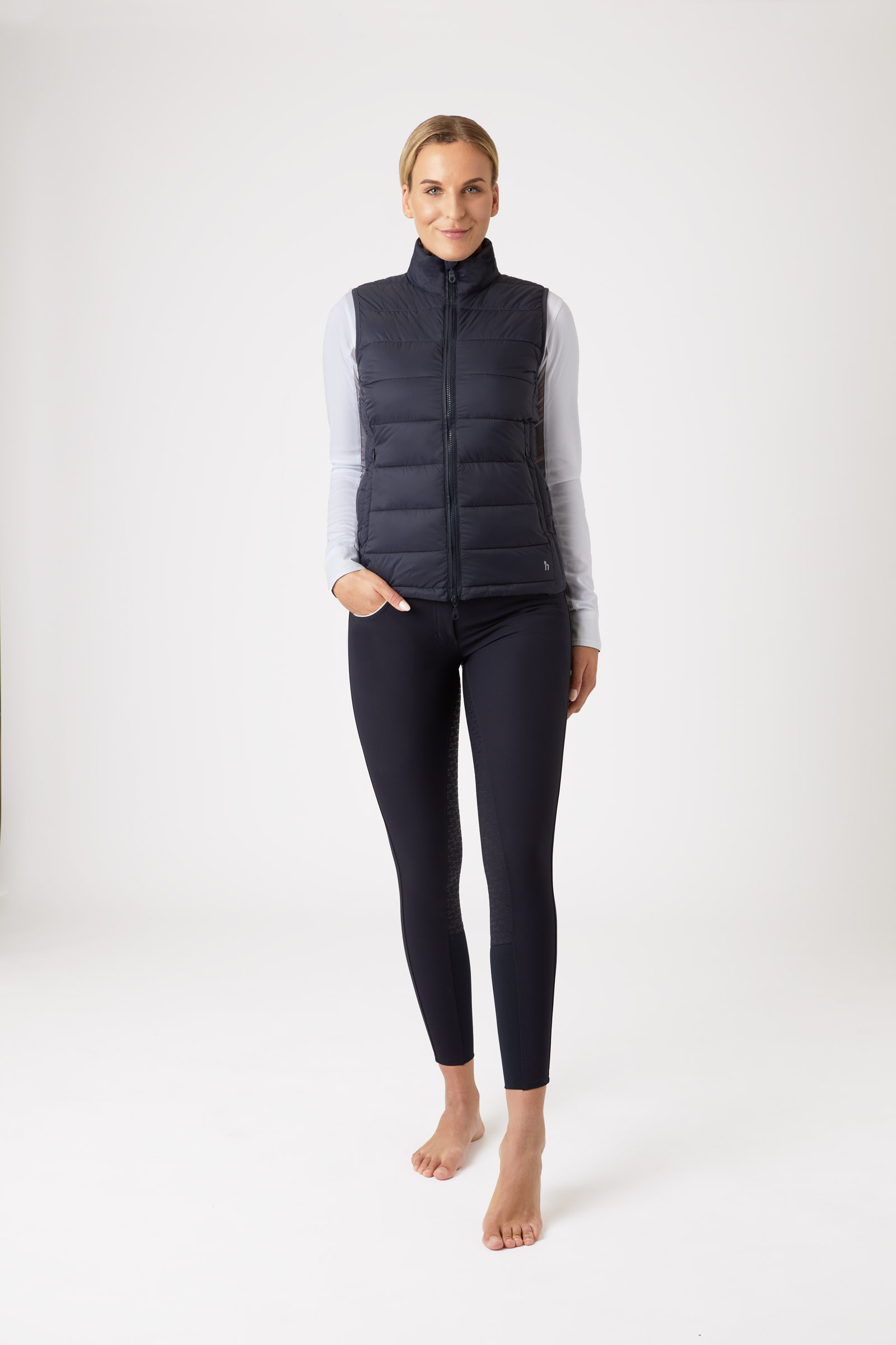 Horze Amber Gilet da club imbottito leggero da donna