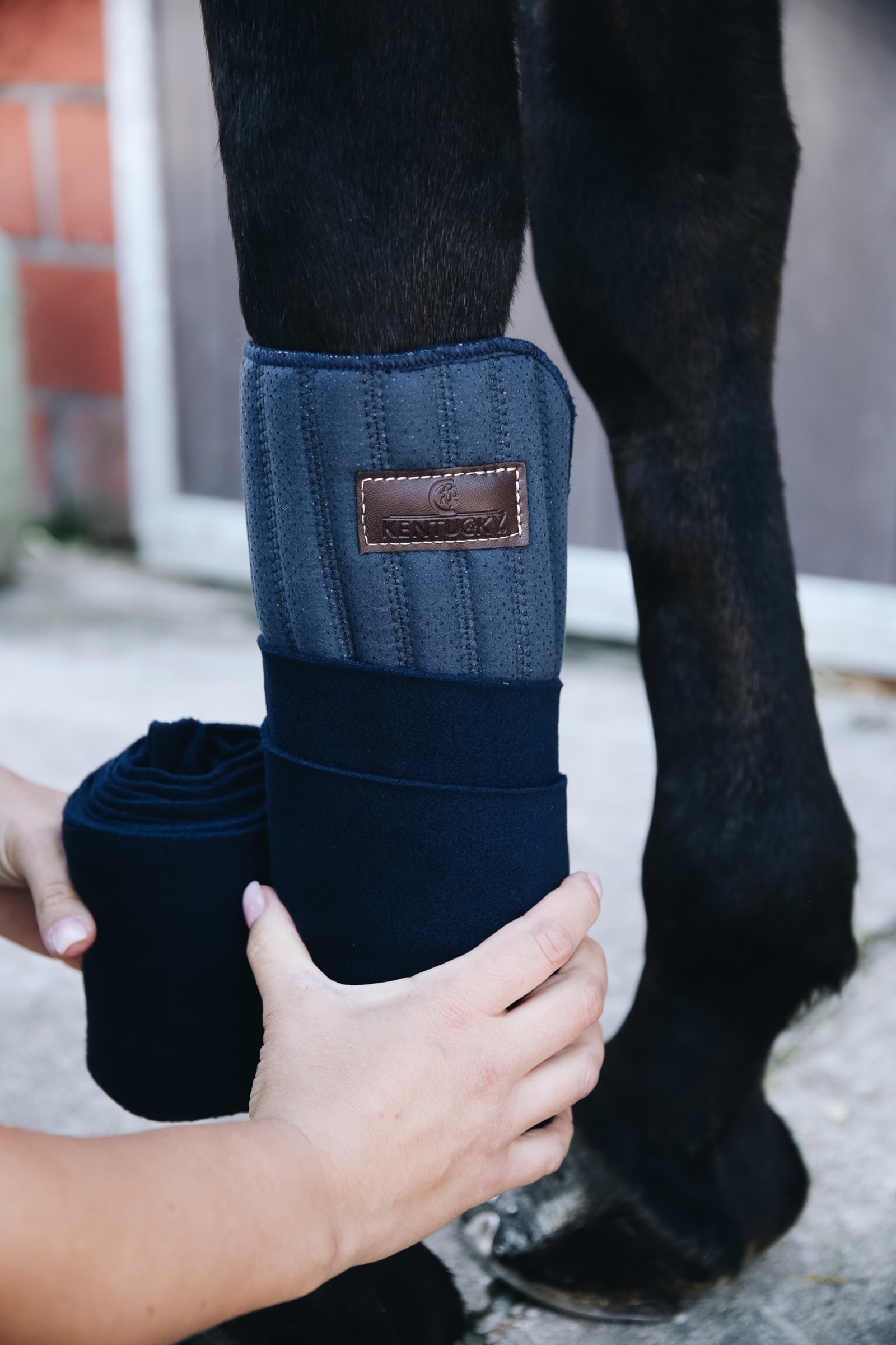 Kentucky Horsewear Absorb fasce per le gambe, 45x30cm