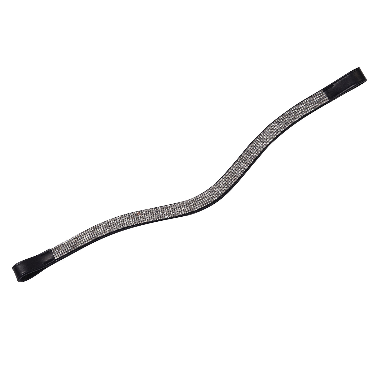 Frontalino a catena curva in argento collegiale