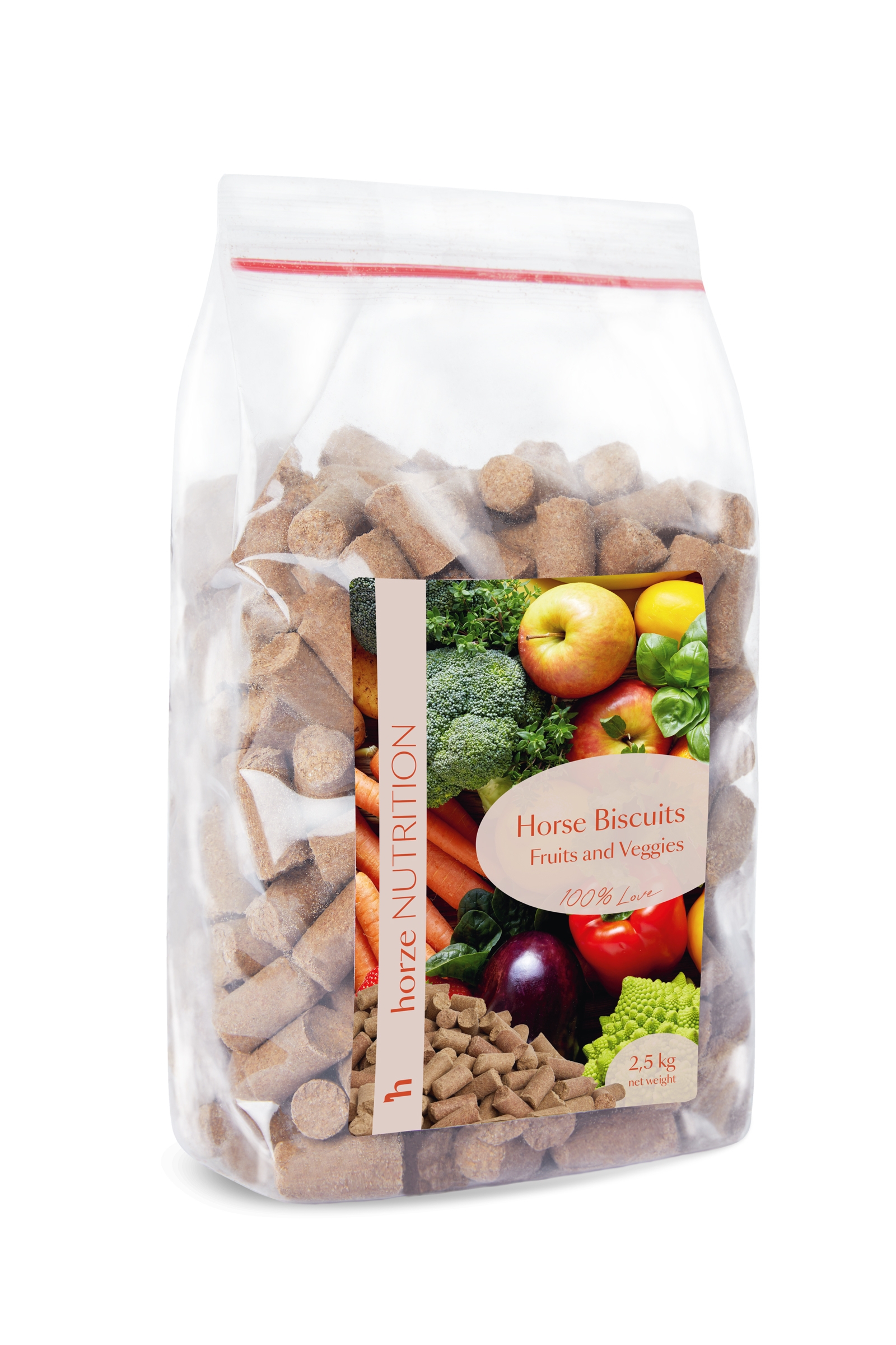 Horze Biscotti Frutta e verdura, Dolcetti 2,5 kg