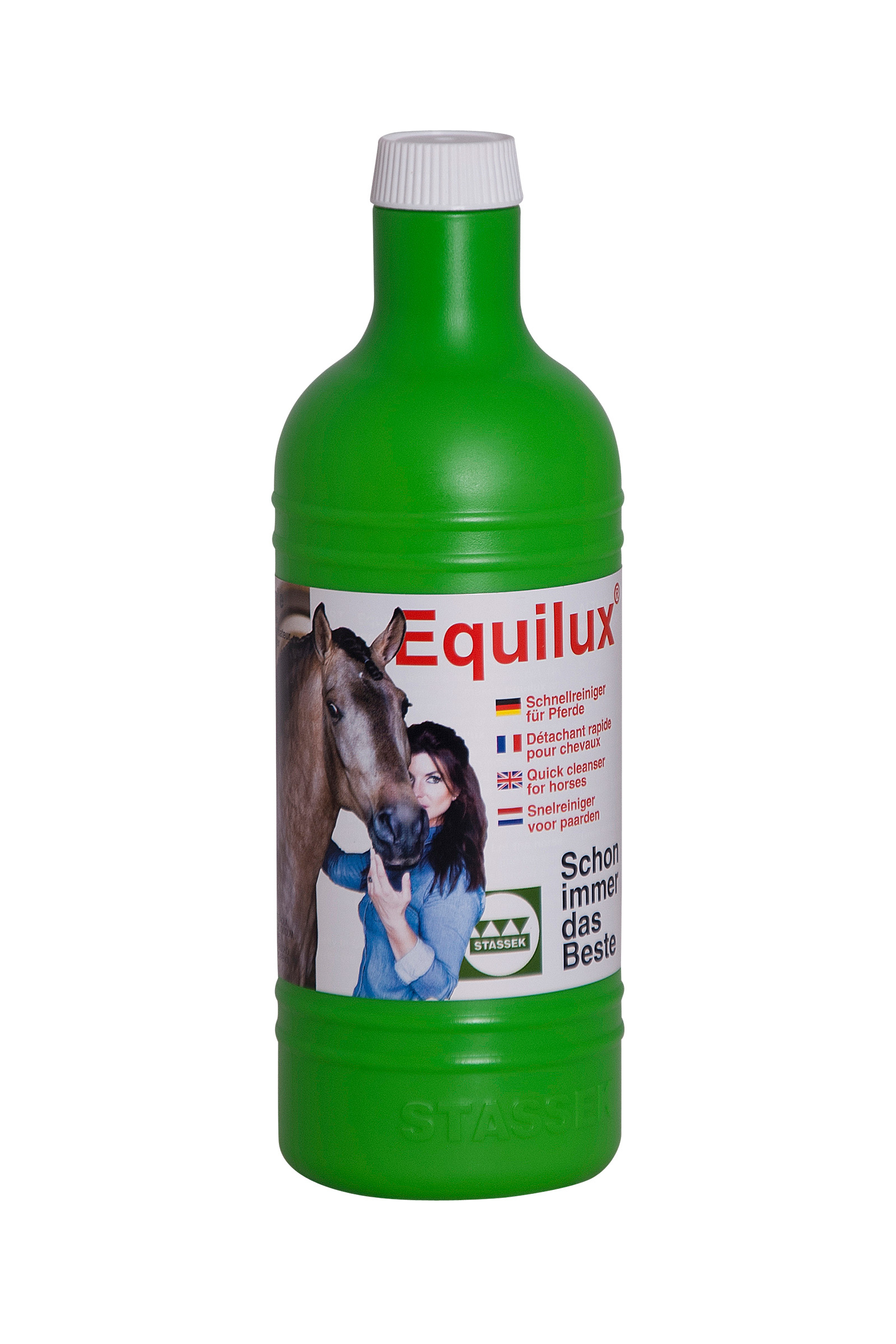 Stassek Equilux Detergente rapido per cavalli (senza spruzzatore), 750 ml
