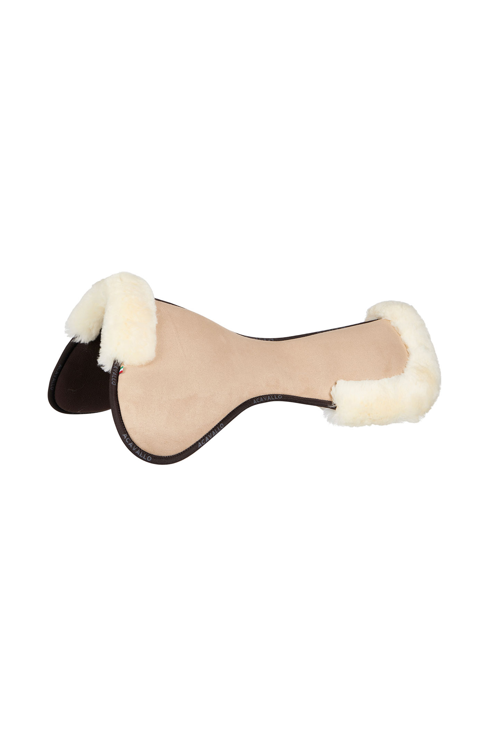 Light Brown/ Natural Acavallo Mezzo sottosella Close Contact in memory foam con schaffell