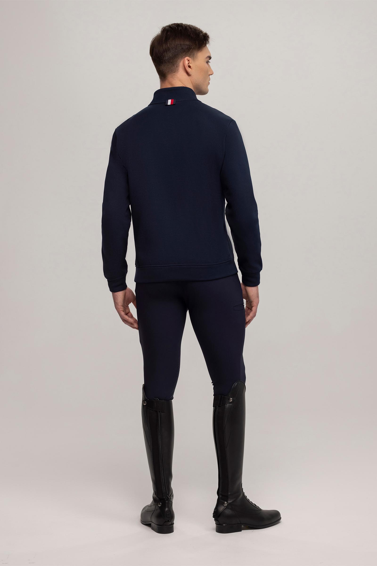 Tommy Hilfiger Equestrian Dallas felpa da uomo con zip a 1/4