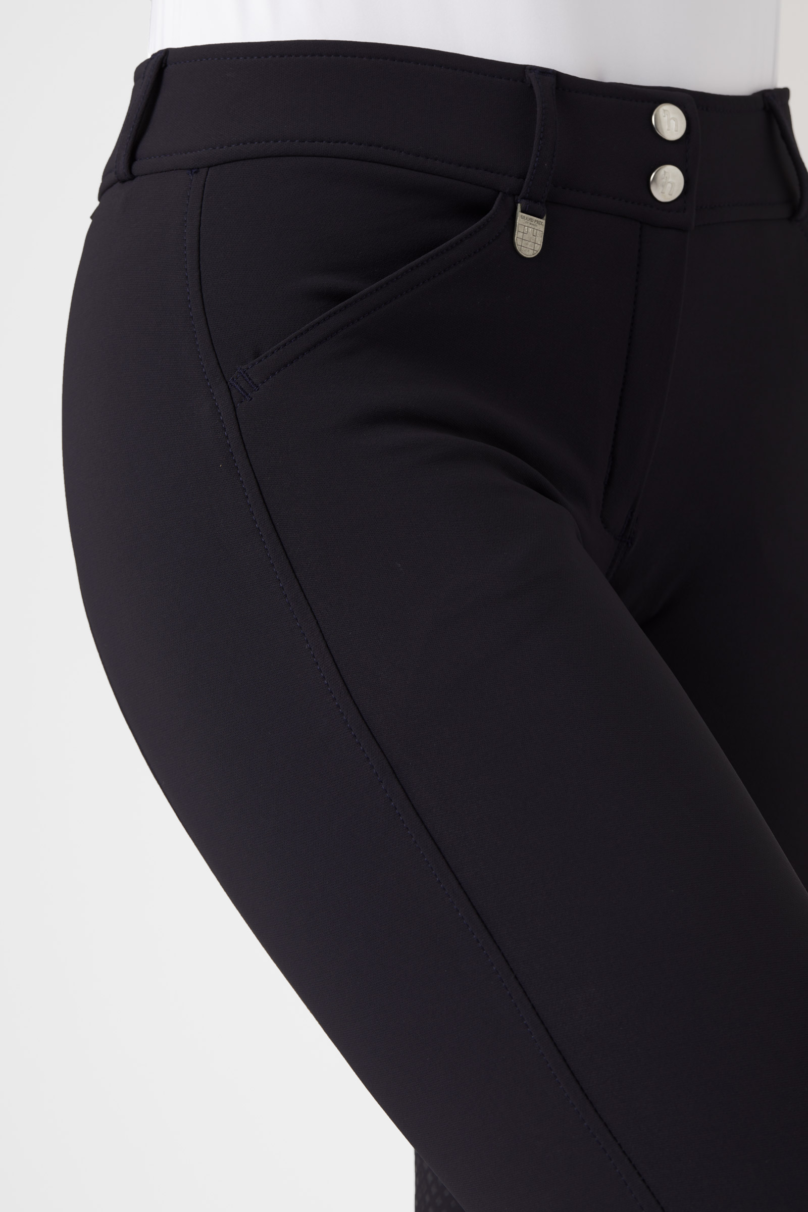 Horze Grand Prix pantaloni da equitazione donna con full seat in silicone