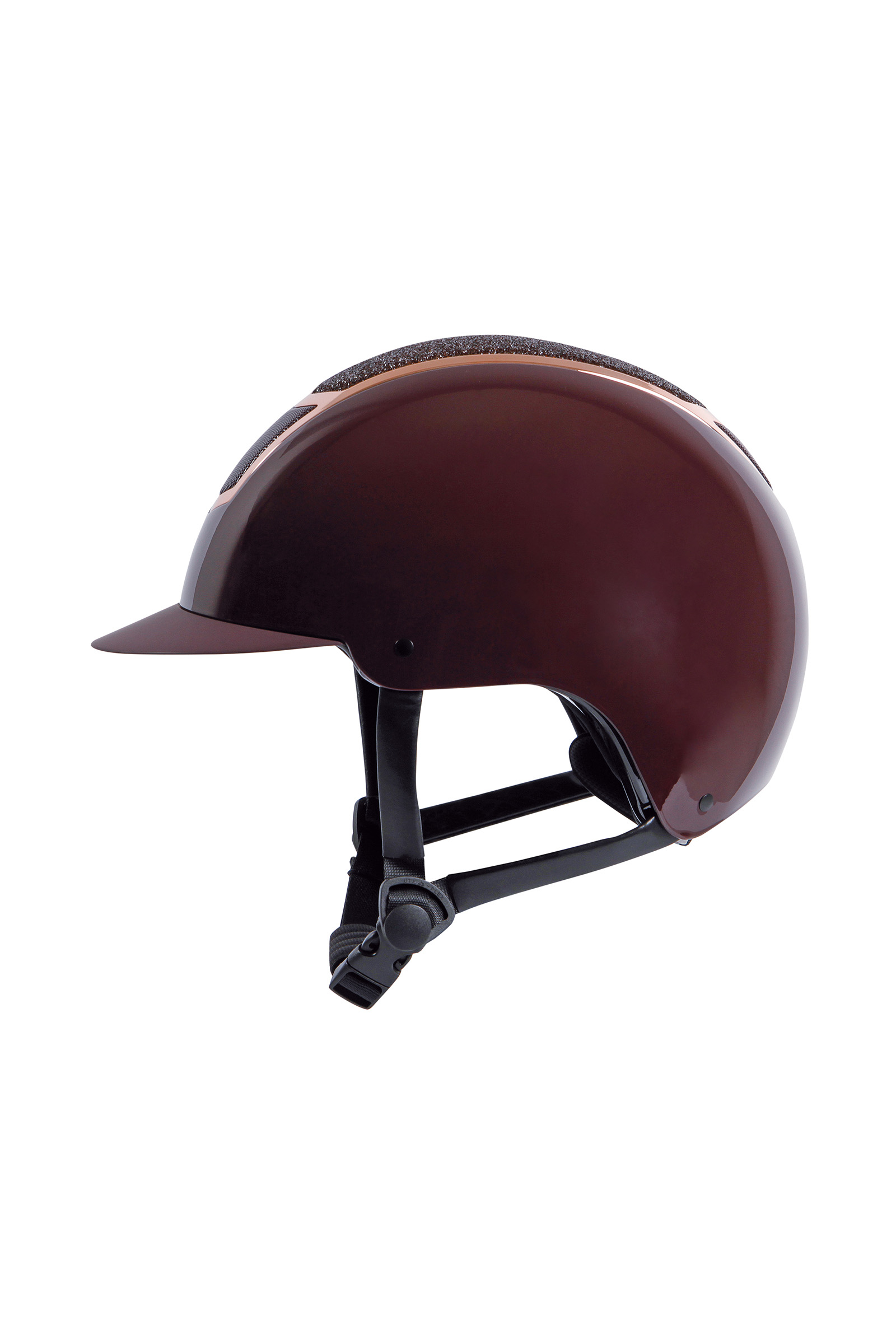 Casco da equitazione lucido Harry's Horse Matterhorn