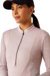 Ariat Breathe maglia tecnica da donna a maniche lunghe con 1/4 zip