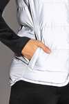 Horze Gilet imbottito riflettente da donna