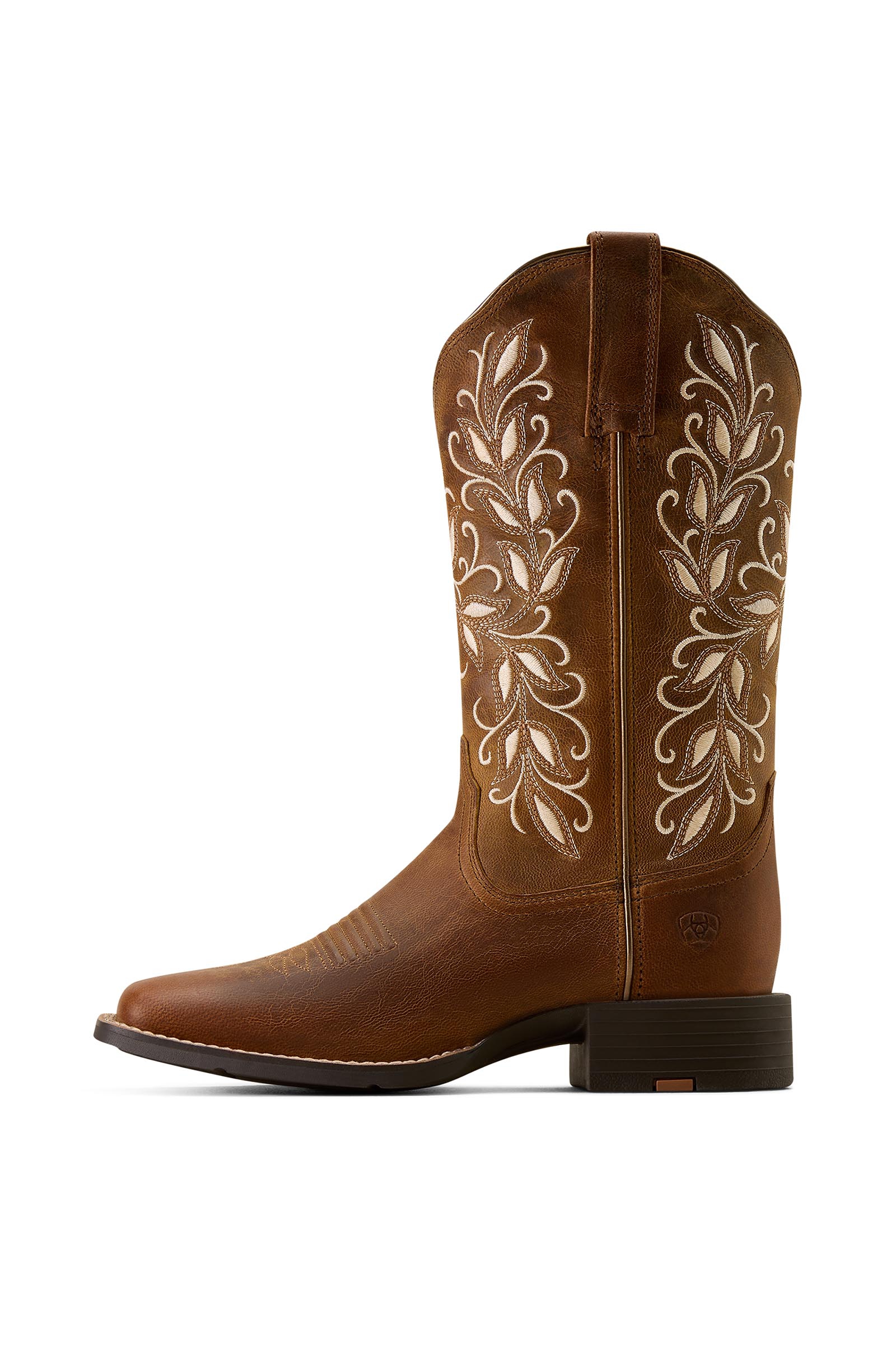 Ariat Stivali western Round Up Holly con punta square larga da donna  