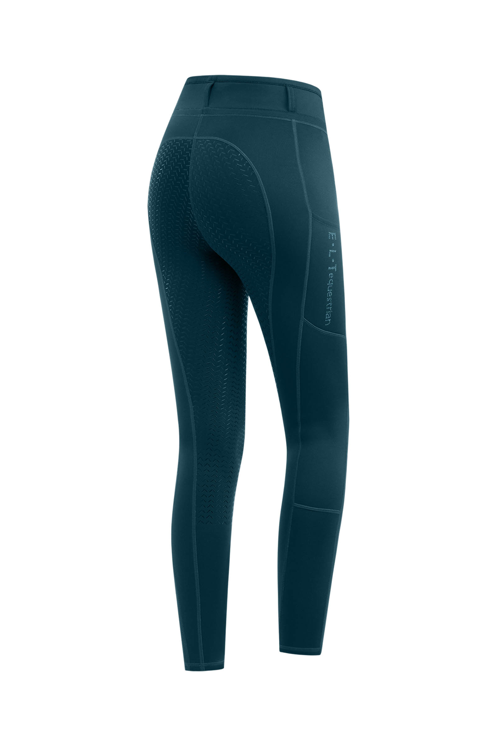 Petrol Blue ELT Ella Glam Leggings da Equitazione Donna