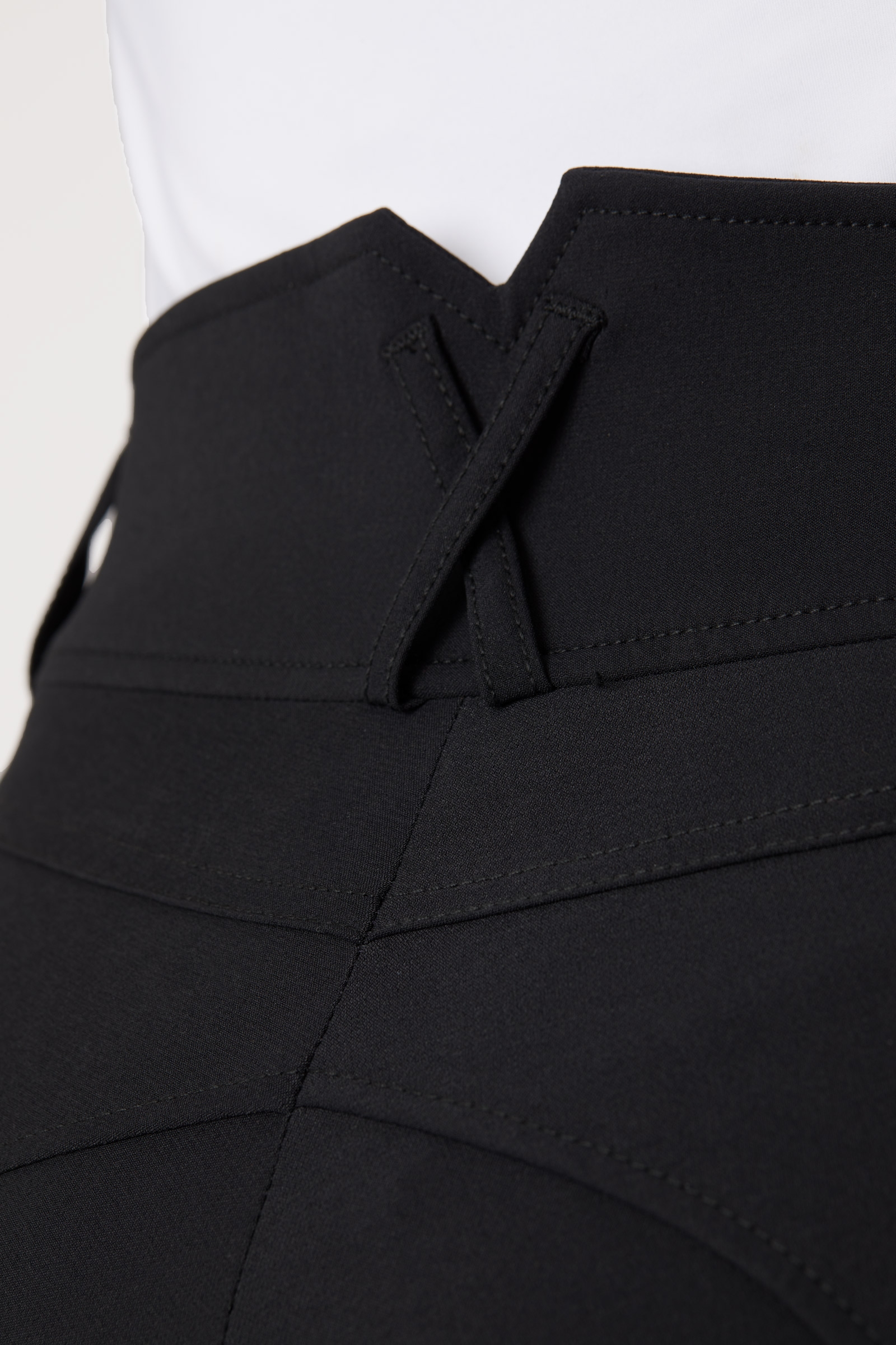 Pantaloni da equitazione Horze Angelina in leggera pelle elasticizzata con toppe al ginocchio, donna