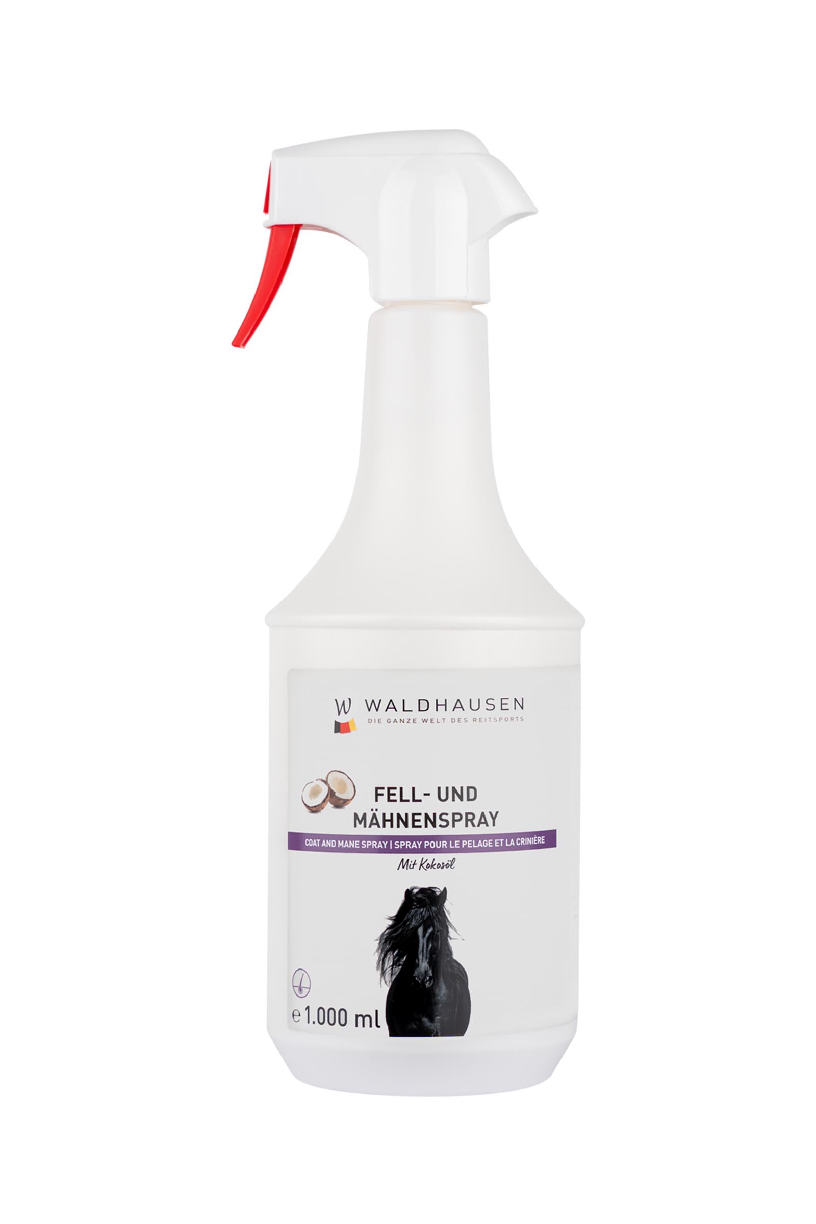 Waldhausen spray per manto e criniera con olio di cocco, 1 l