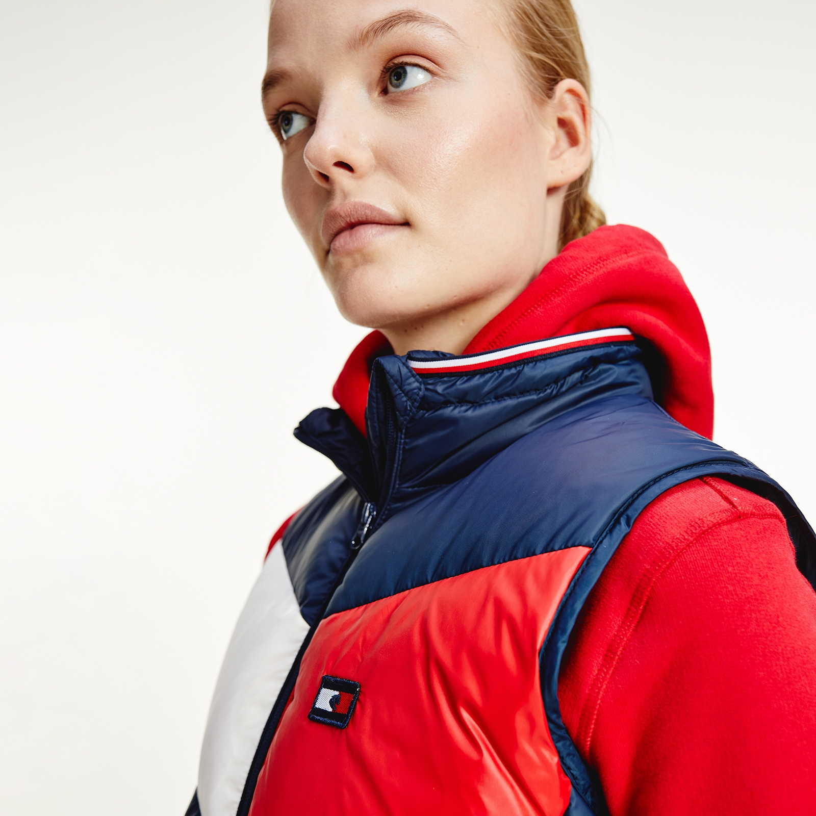Gilet Tommy Hilfiger Equestrian Re-Down da donna