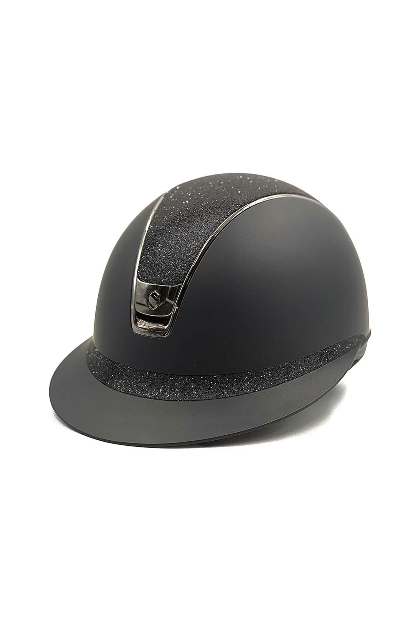 Black Samshield Miss Shield shadowmatt con crystal fabric 2.0