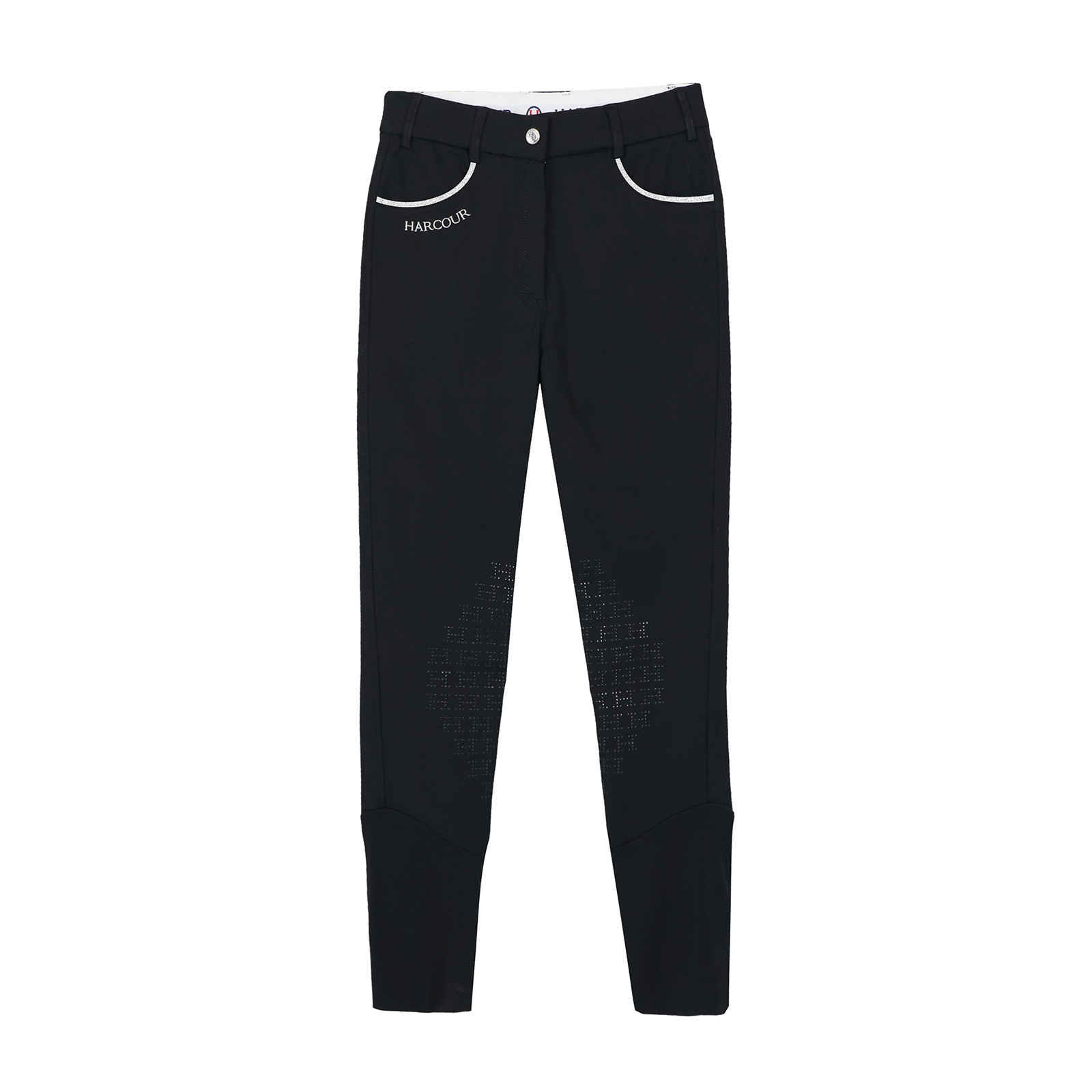 Harcour Jaltika Pantaloni da equitazione da donna con impugnatura al ginocchio