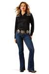 Ariat Dawn Camicia western donna a maniche lunghe con bottoni a pressione