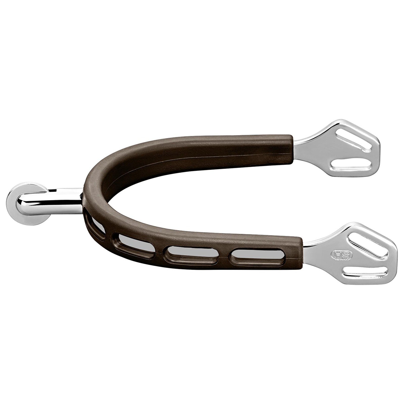 Sprenger Ultra Fit Speroni con grip marrone, in acciaio inossidabile con rotella #6