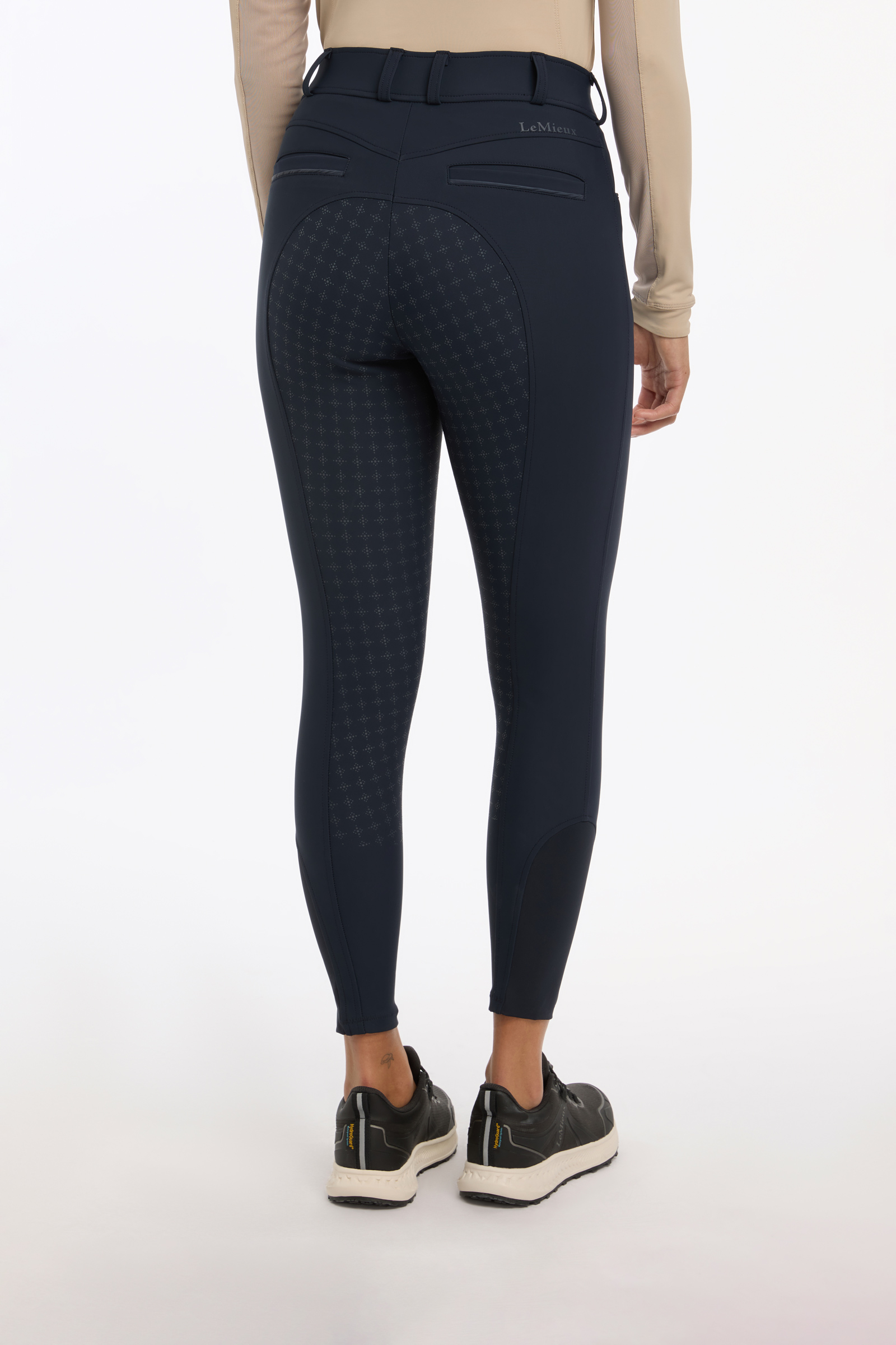Navy LeMieux Isabelle pantaloni da equitazione con full seat