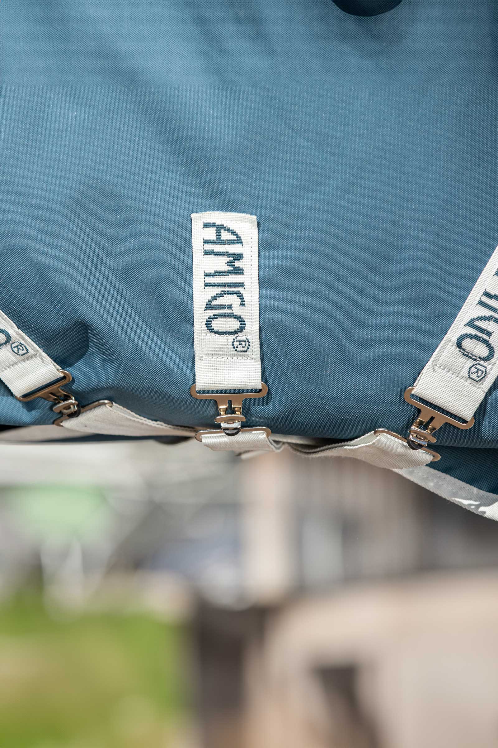 Horseware Amigo AmEco 12 Plus coperta da turnout con collo staccabile, 100g