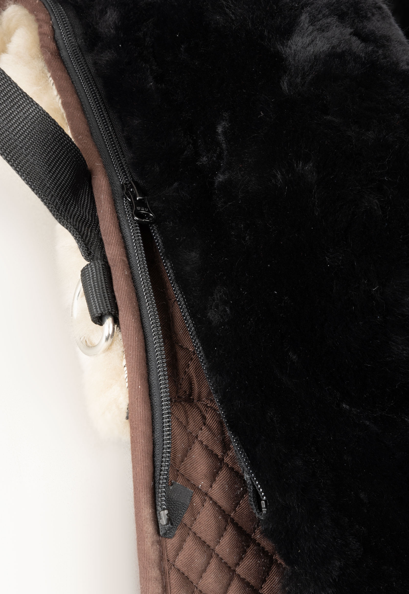 Horze sella senza arcione in pelle di pecora