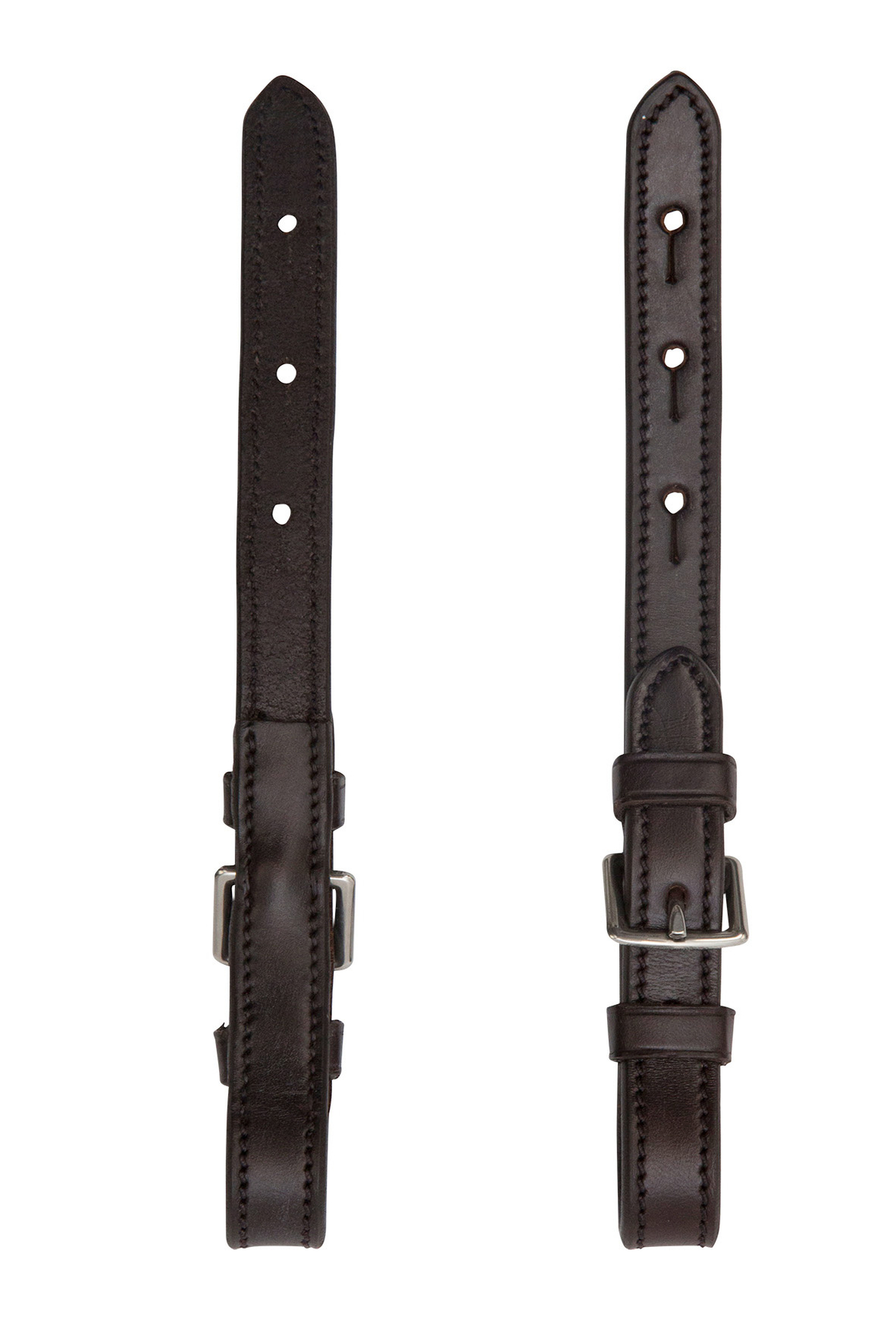 Dark Brown/Silver Schockemöhle Sports pezzi di guancia Equitus