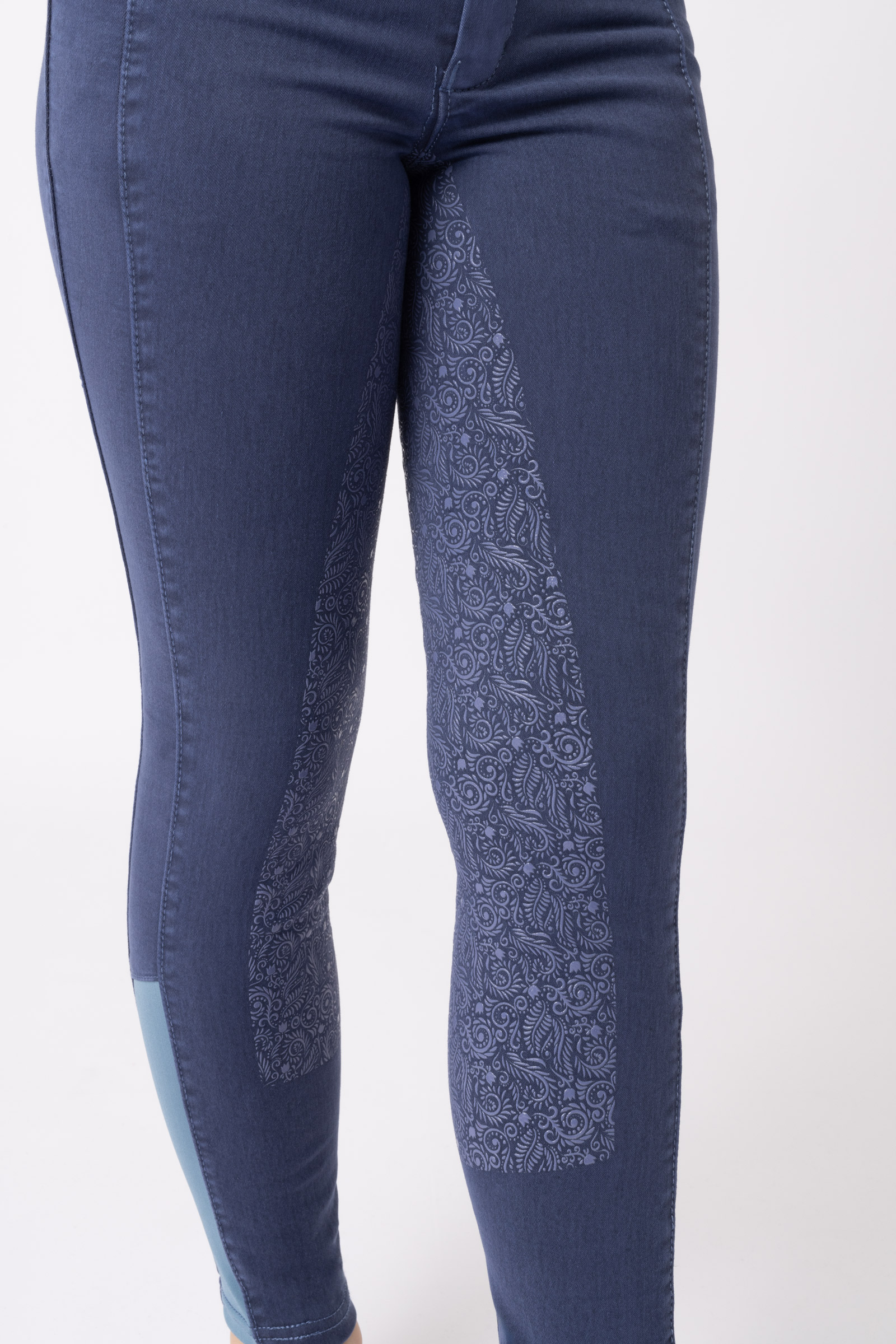 Horze Suki Pantaloni da equitazione con full grip, da bambino