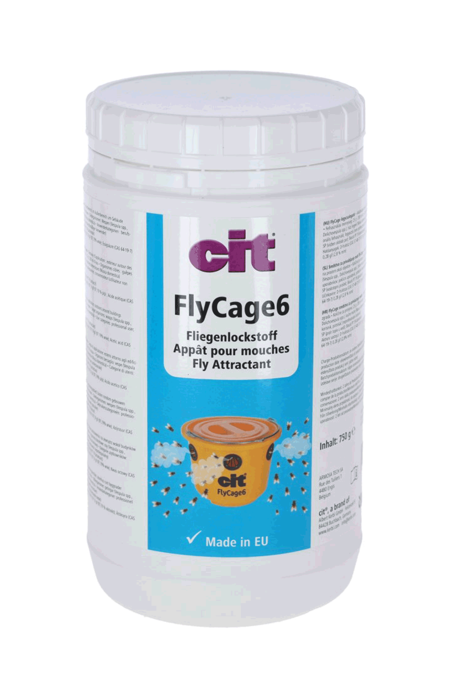Kerbl Cit attrattivo per mosche FlyCage 6, 750 g