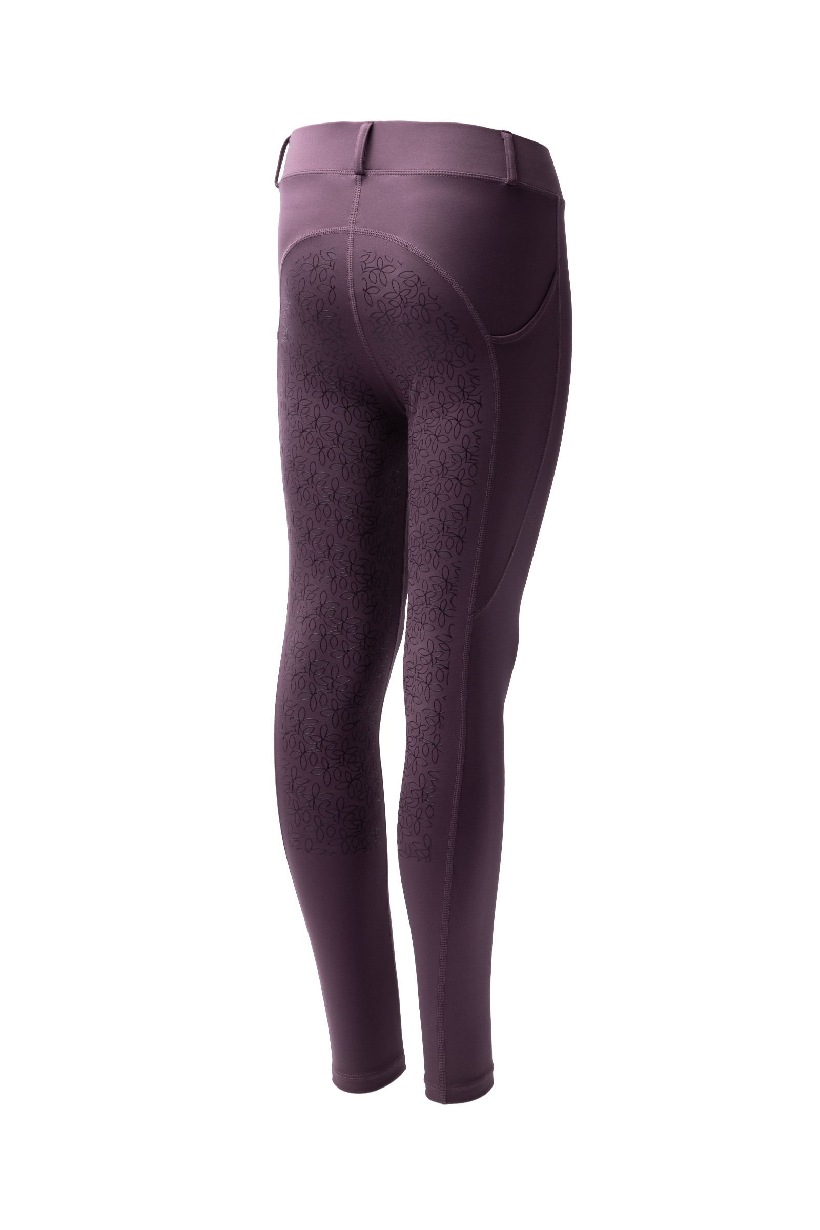 Horze Dea Leggins da equitazione per bambini con sella piena