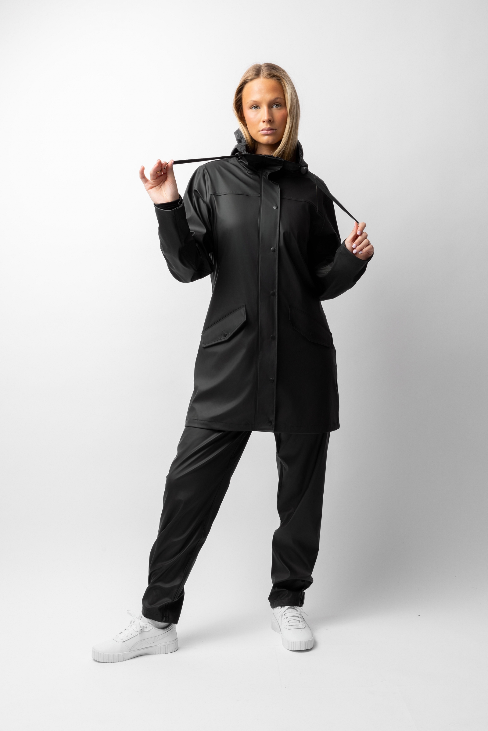 Horze Billie Giacca antipioggia in PU da donna