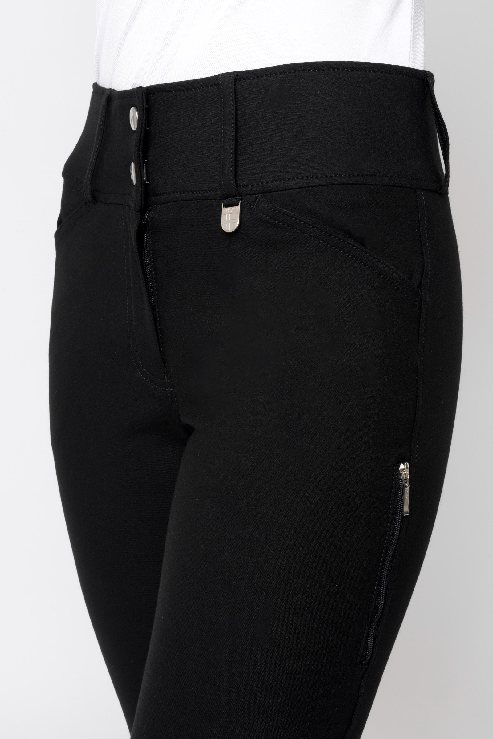 Horze Grand Prix II Pantaloni da equitazione con grip al ginocchio in silicone da donna