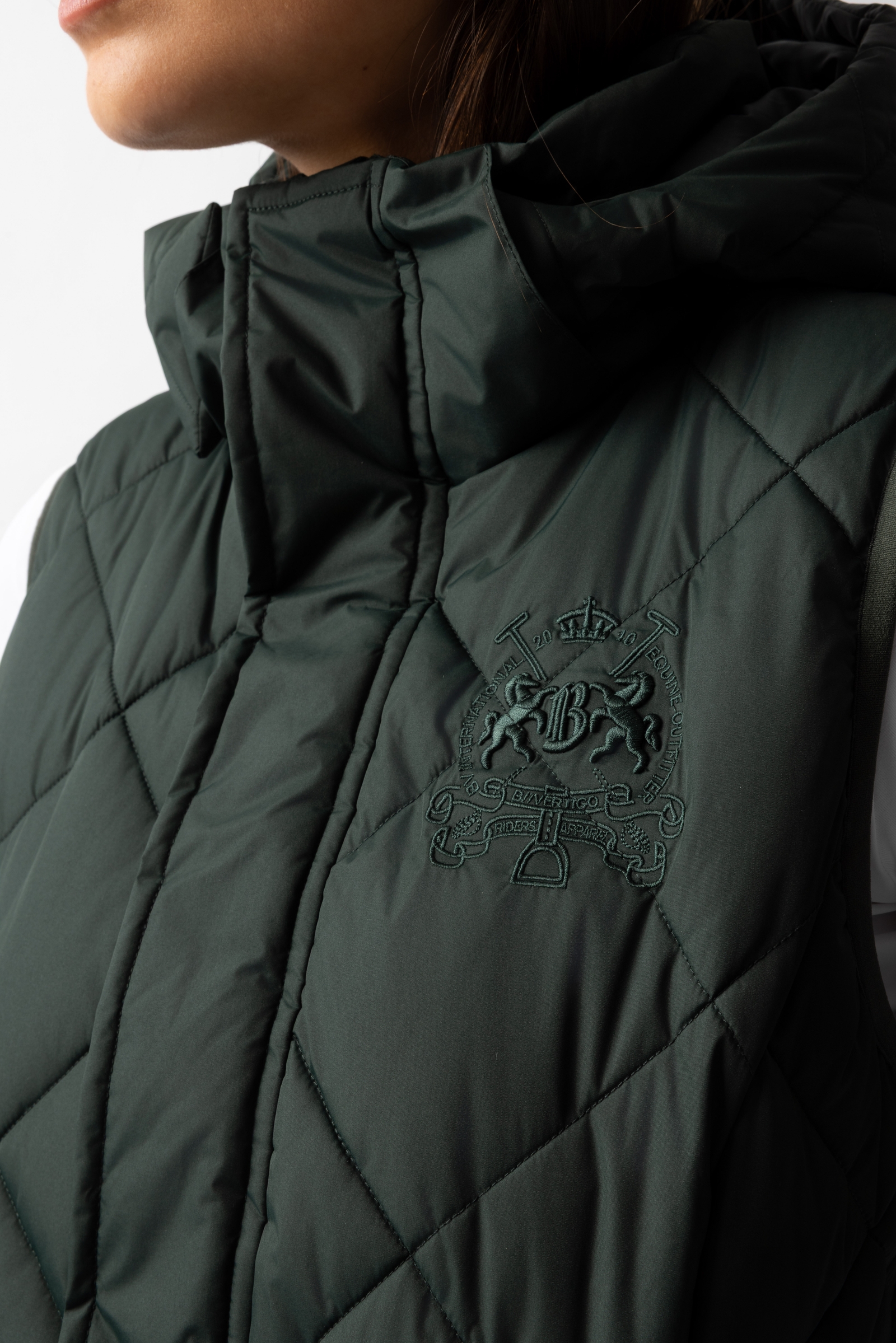 B Vertigo Gem Gilet da equitazione lungo imbottito