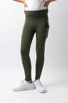 Horze Gillian Leggins full seat a compressione da bambini