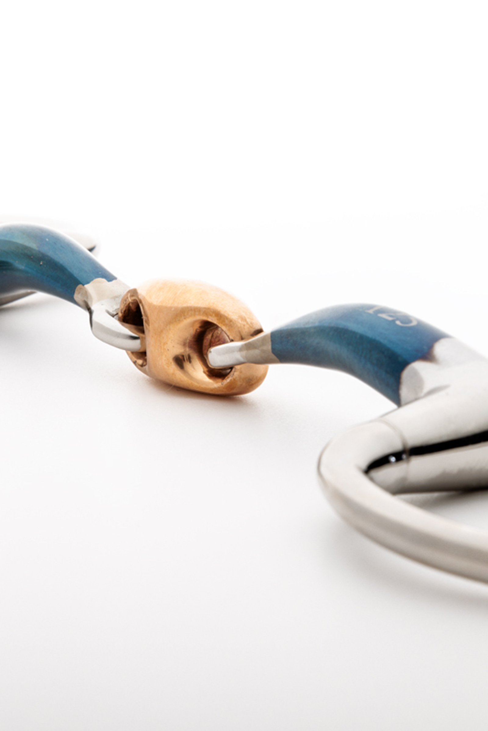 Kavalkade filetto a olive ergonomico, doppio snodo con Lock Up, 14 mm