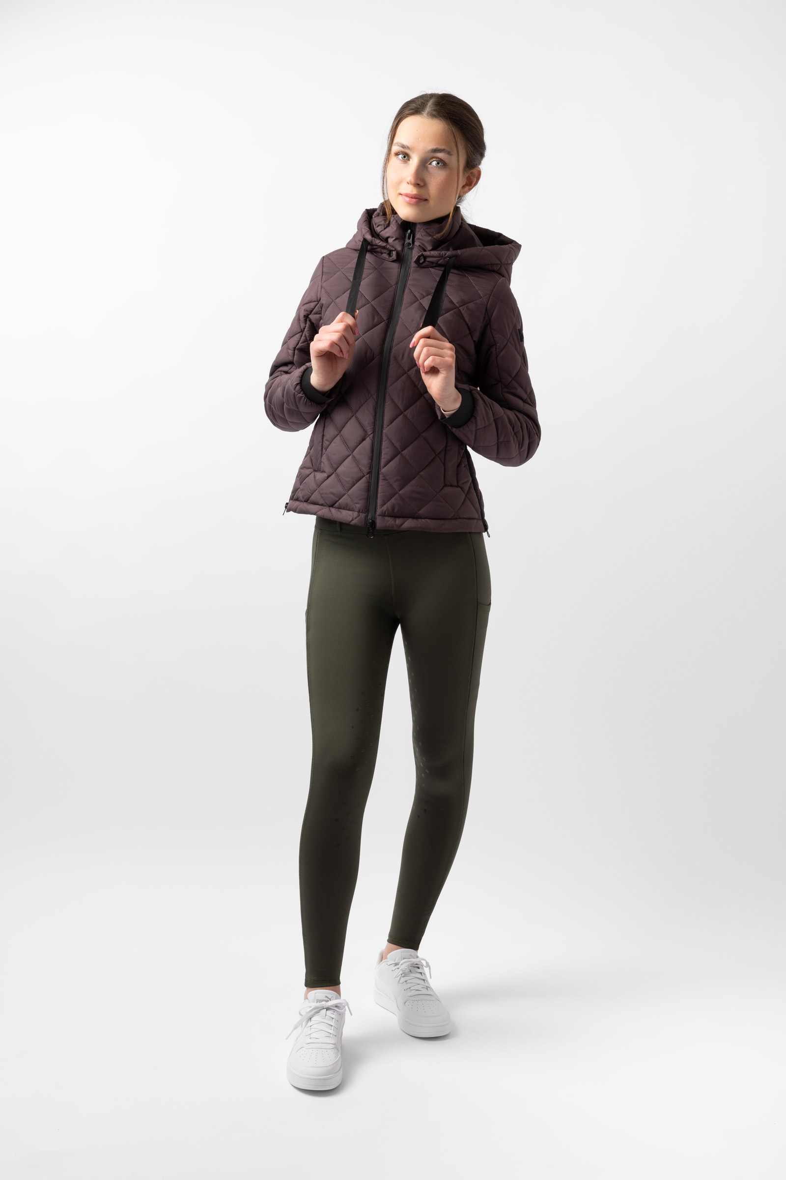 Giacca da equitazione imbottita da donna Horze Young Rider Imelda