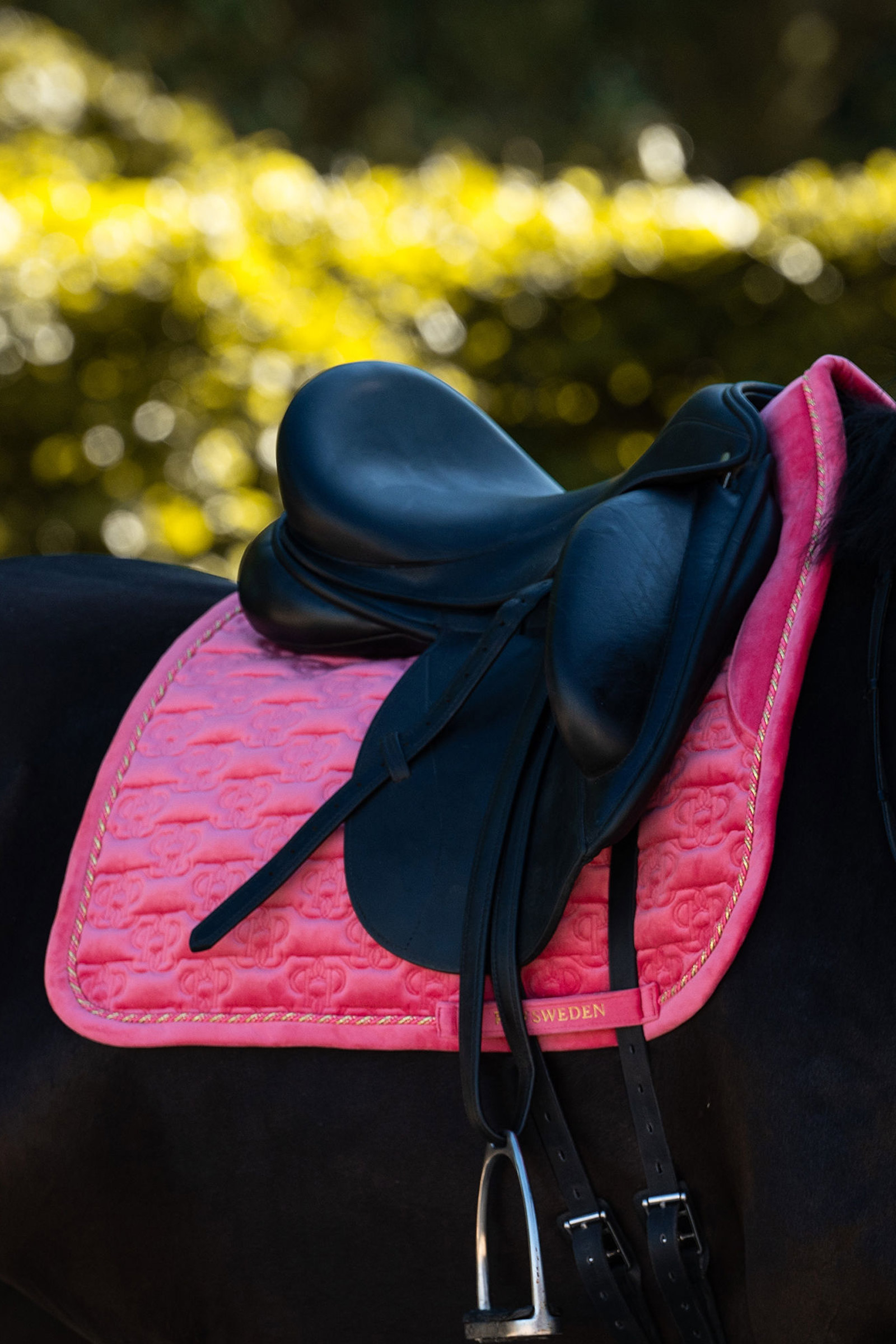 PS of Sweden sottosella Velvet Monogram dressage