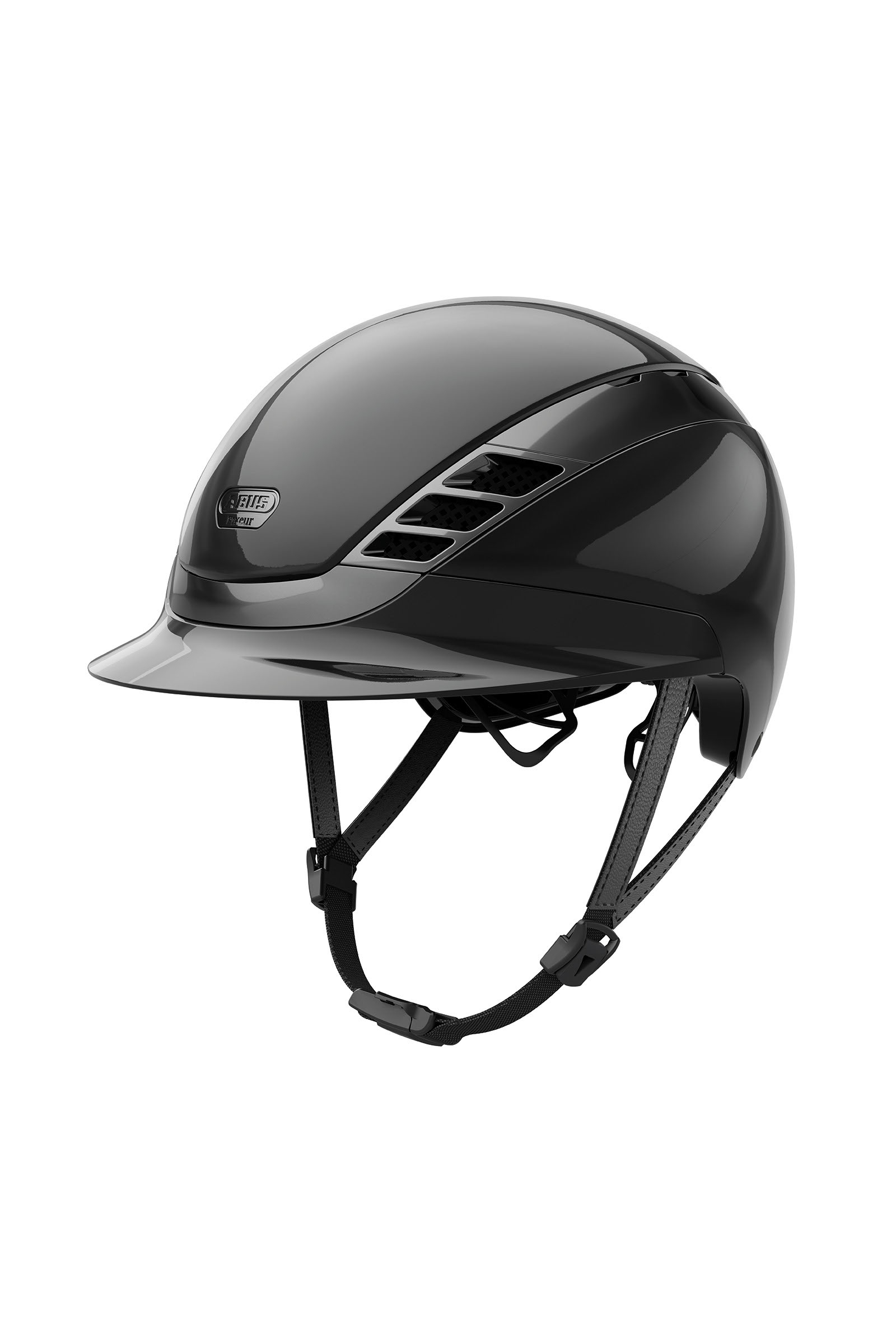 Abus Pikeur AirLuxe Chrome Casco da equitazione