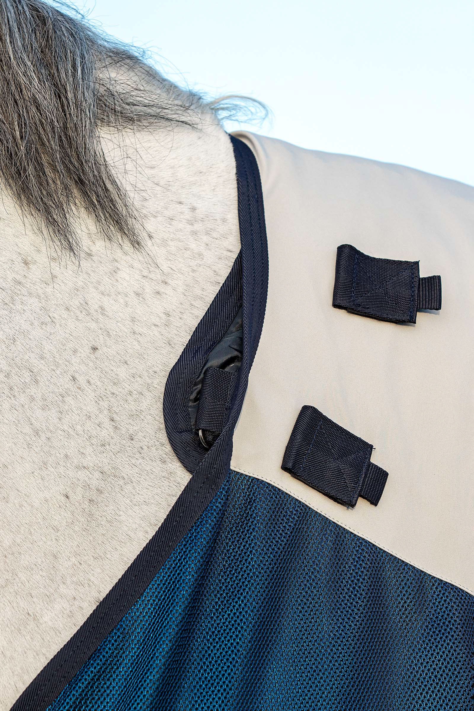 Horseware Rambo Summer Series coperta da turnout con fodera e parte staccabile del collo, 100g