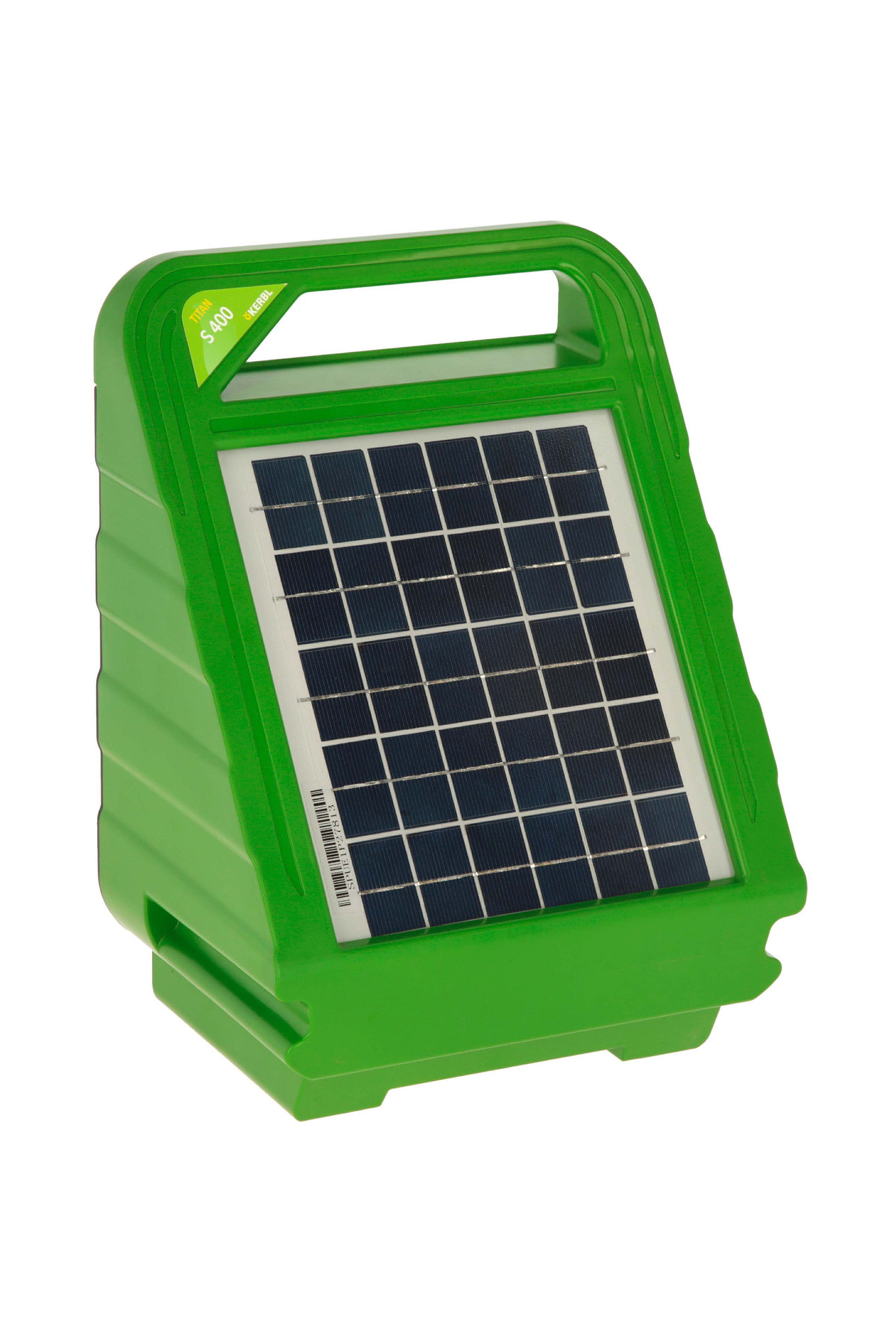 Kerbl TITAN S400 Dispositivo per Recinzione Elettrica 12V
