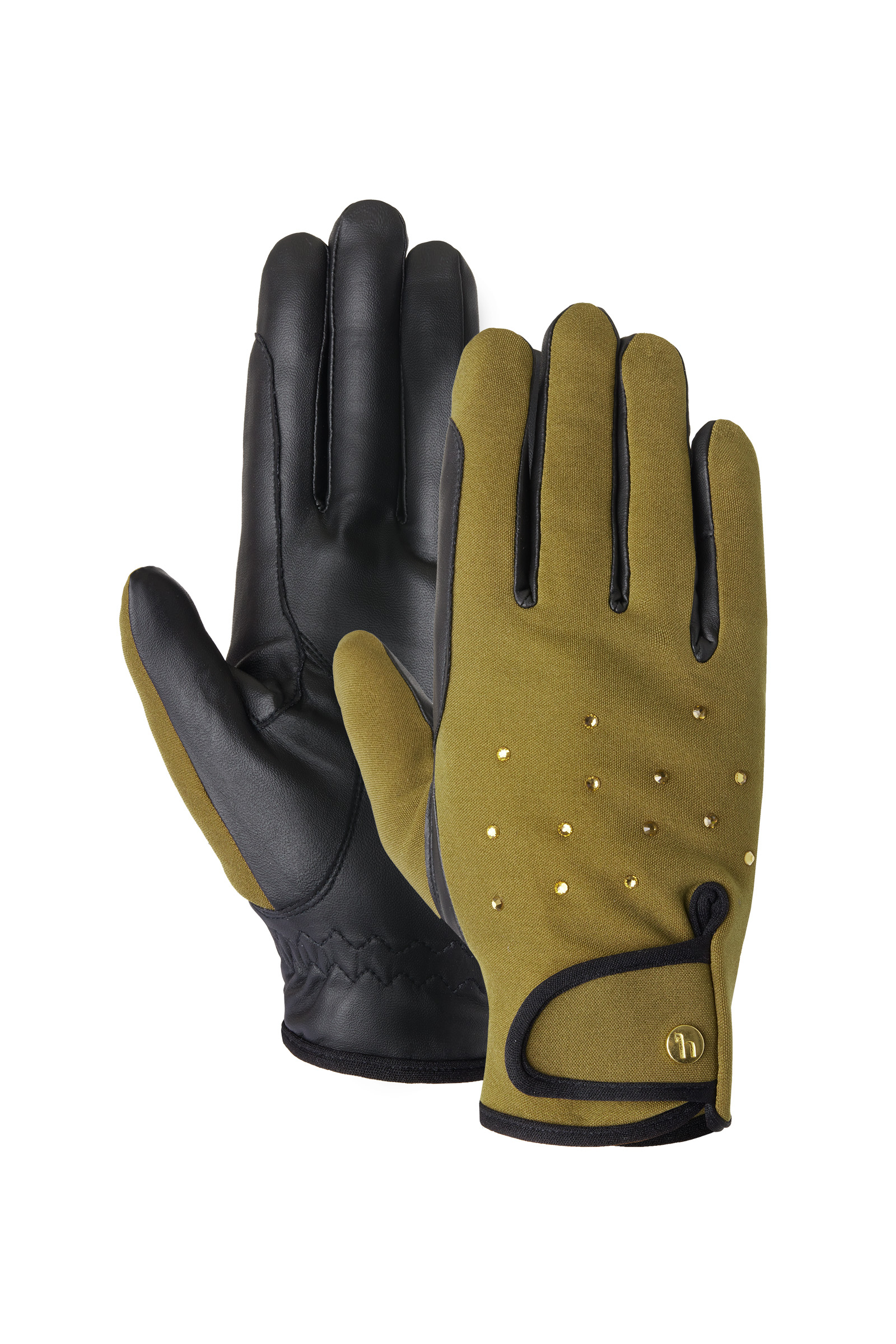 Horze Joana Guanti invernali con strass