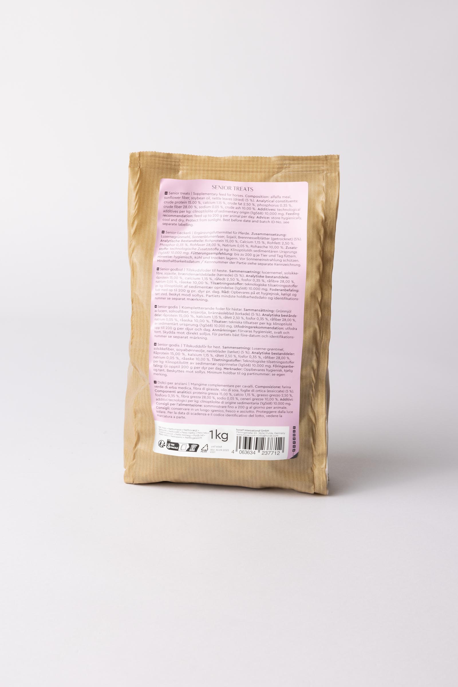 Horze Biscotti Senior, tratta 1 kg