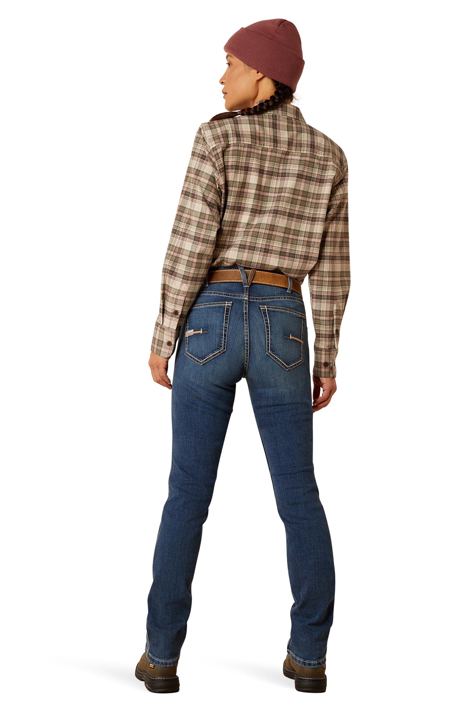 Ariat Rebar HR Riveter Straight Jeans donna a gamba dritta