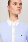 Tommy Hilfiger Essex camicia oxford elasticizzata da donna