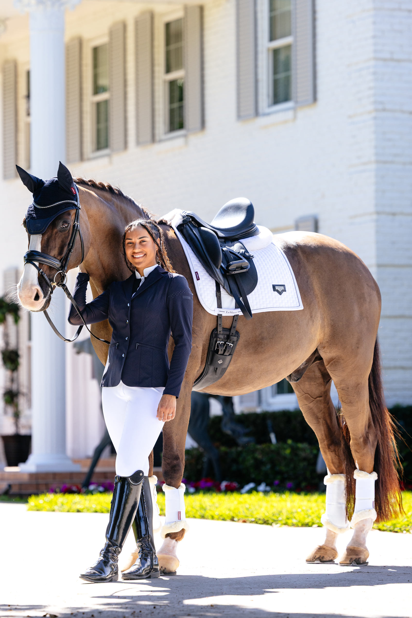 LeMieux Puissance sottosella dressage in similpelle scamosciata